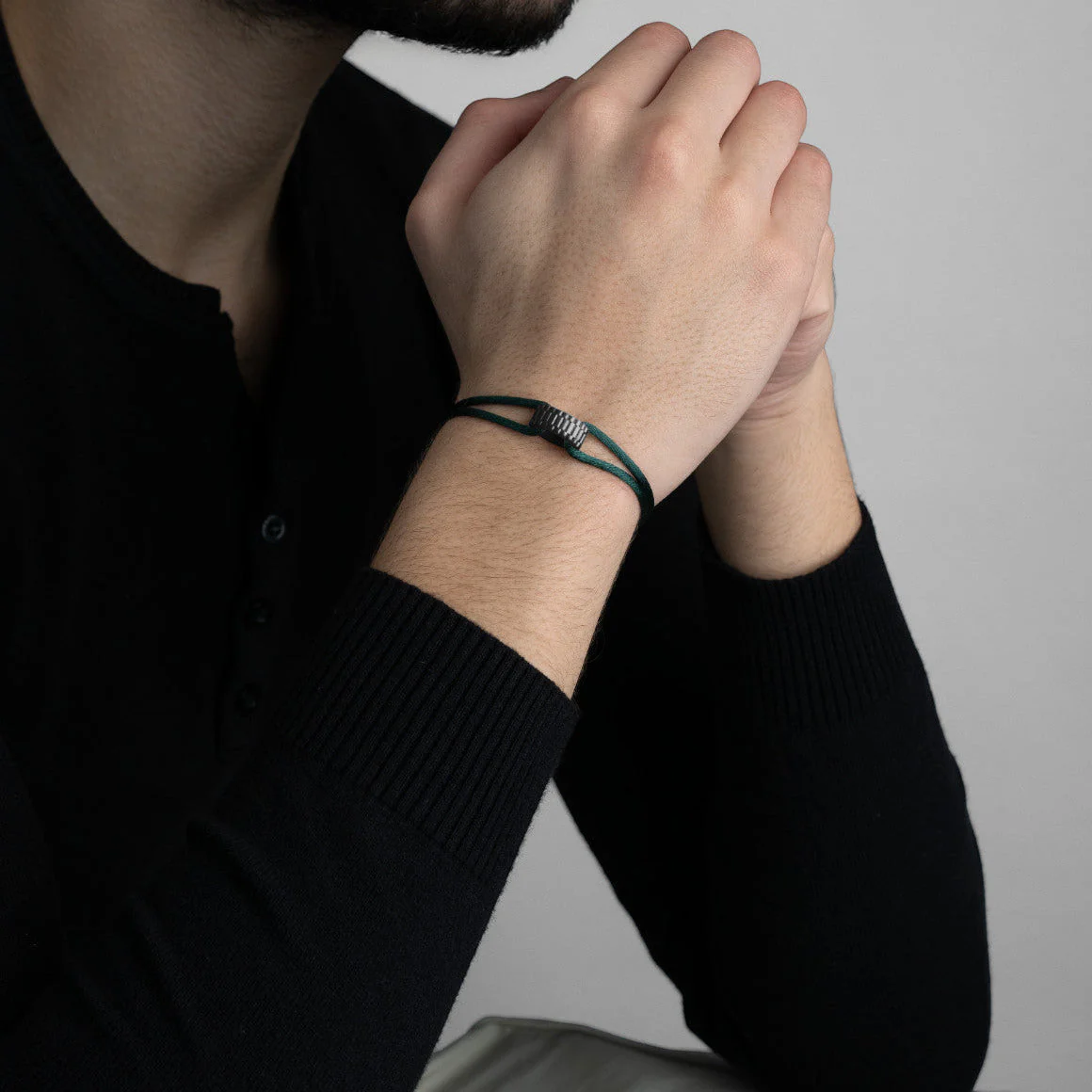 Carbon Regent Cord Bracelet - Image 46