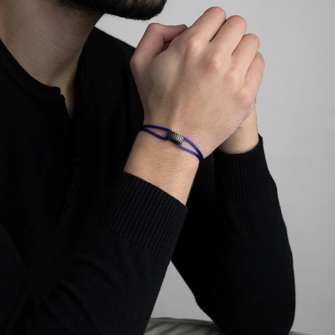Carbon Regent Cord Bracelet - Image 48