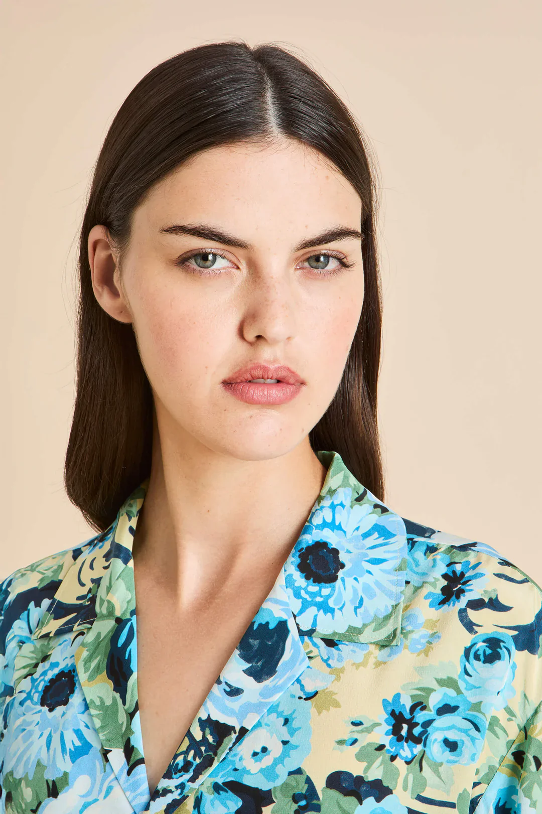 Casablanca Jardin Blue Floral Pyjamas - Image 2