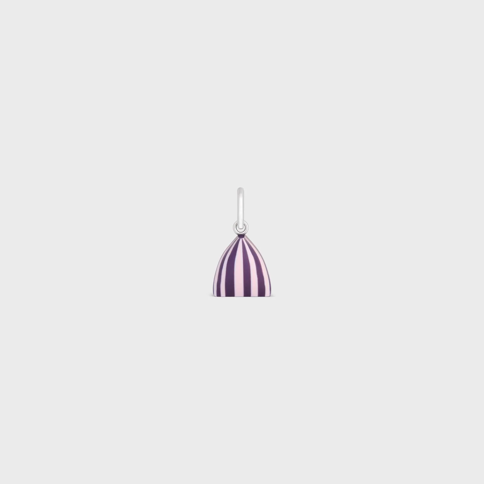 Celine Charms Berlingot In Resin And Brass With Rhodium Finish - Image 3