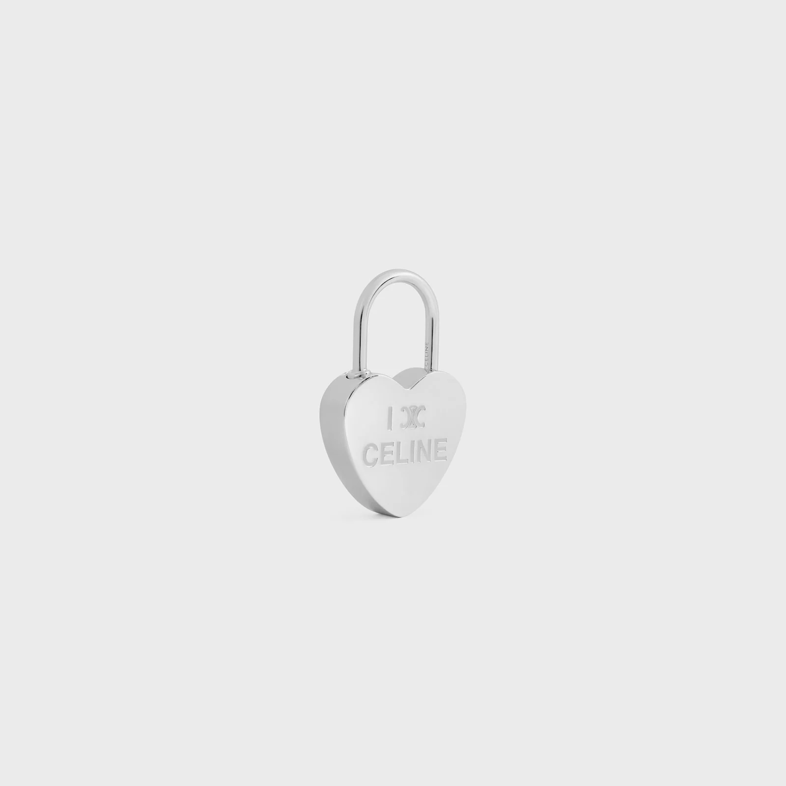 Celine Charms Heart Padlock In Brass With Gold Finish - Image 4