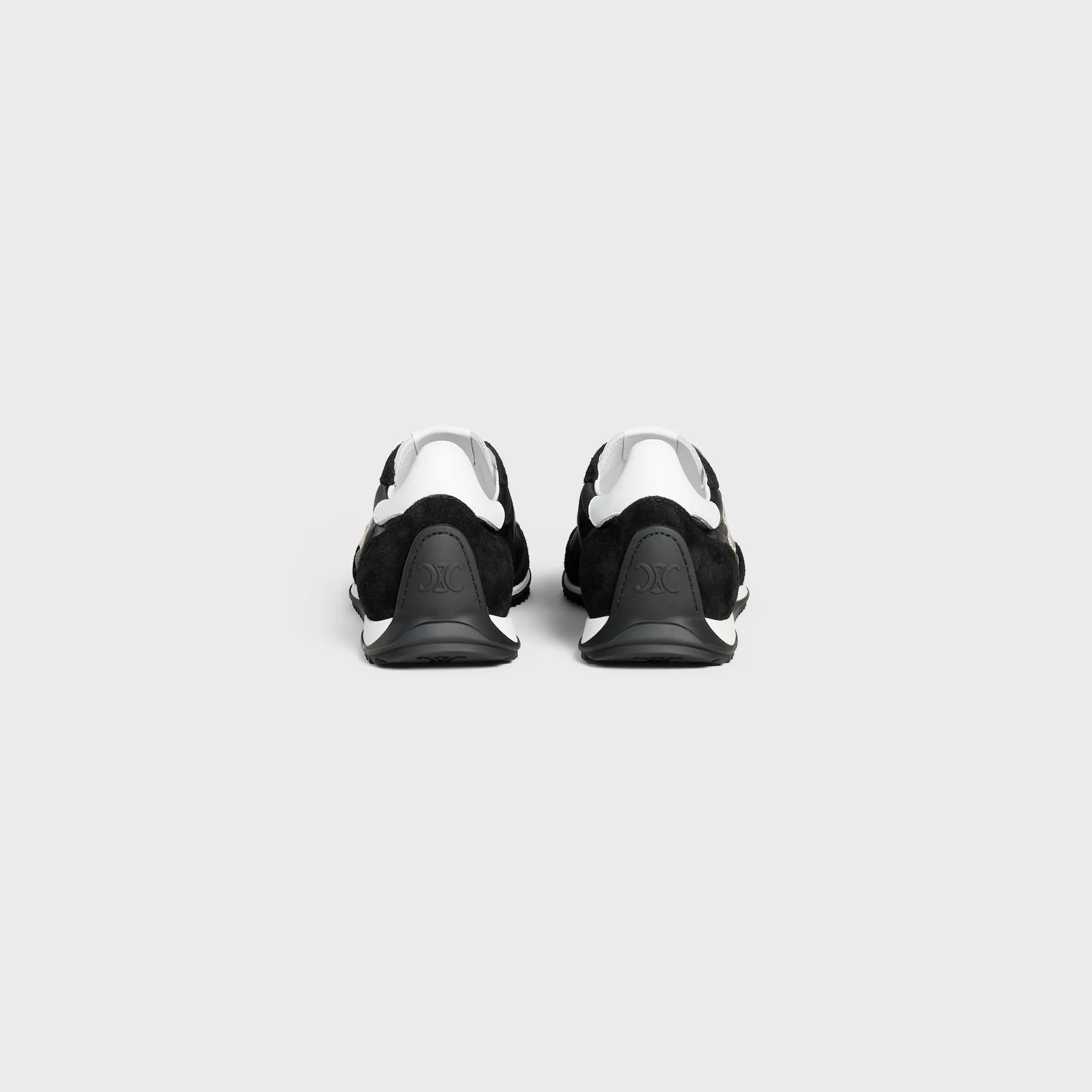 Celine Racer - Low Top Sneaker In Nylon, Suede Calfskin And Calfskin - Image 3