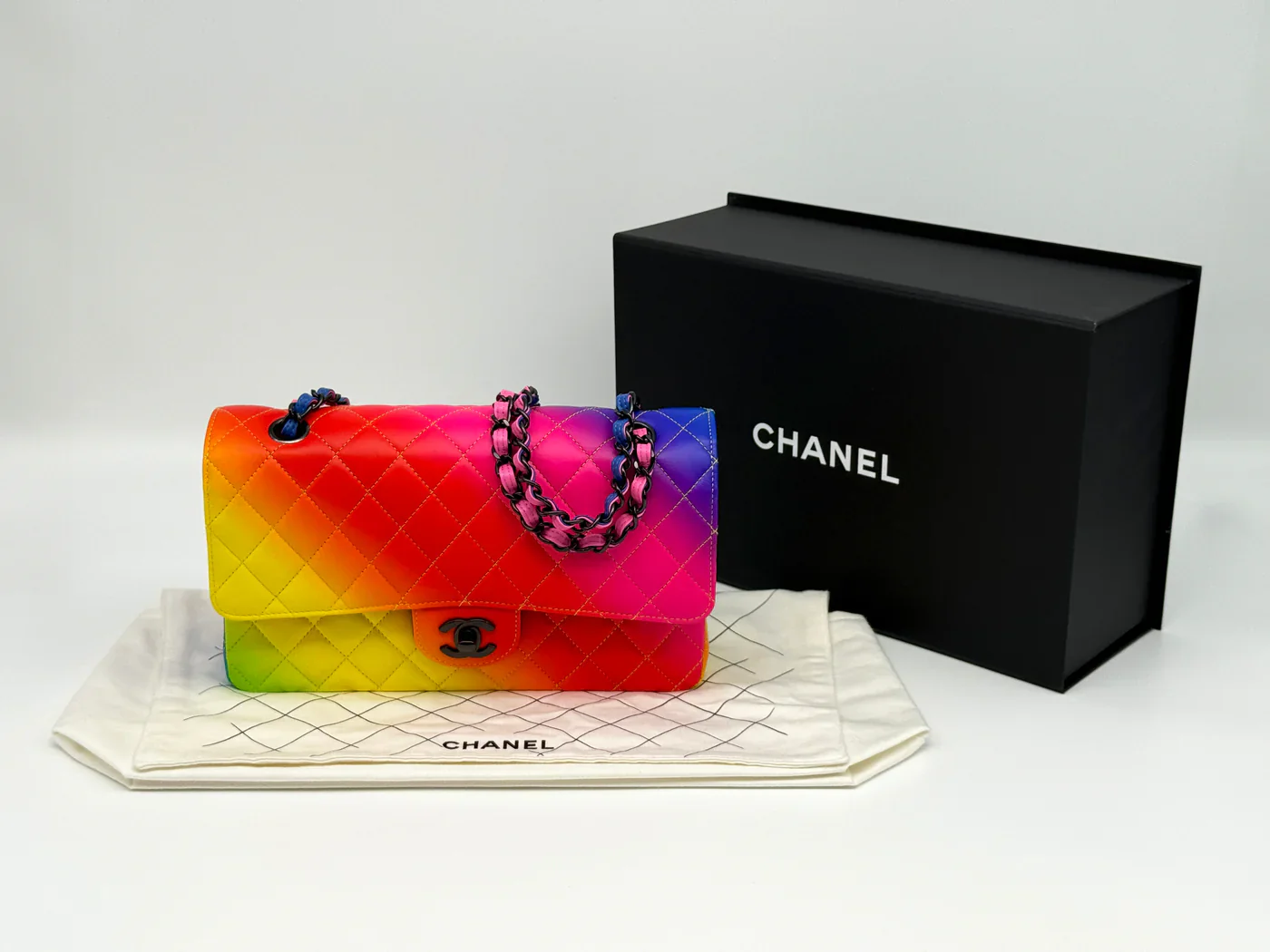 Chanel Medium 11.12 Classic Flap Handbag - Image 2