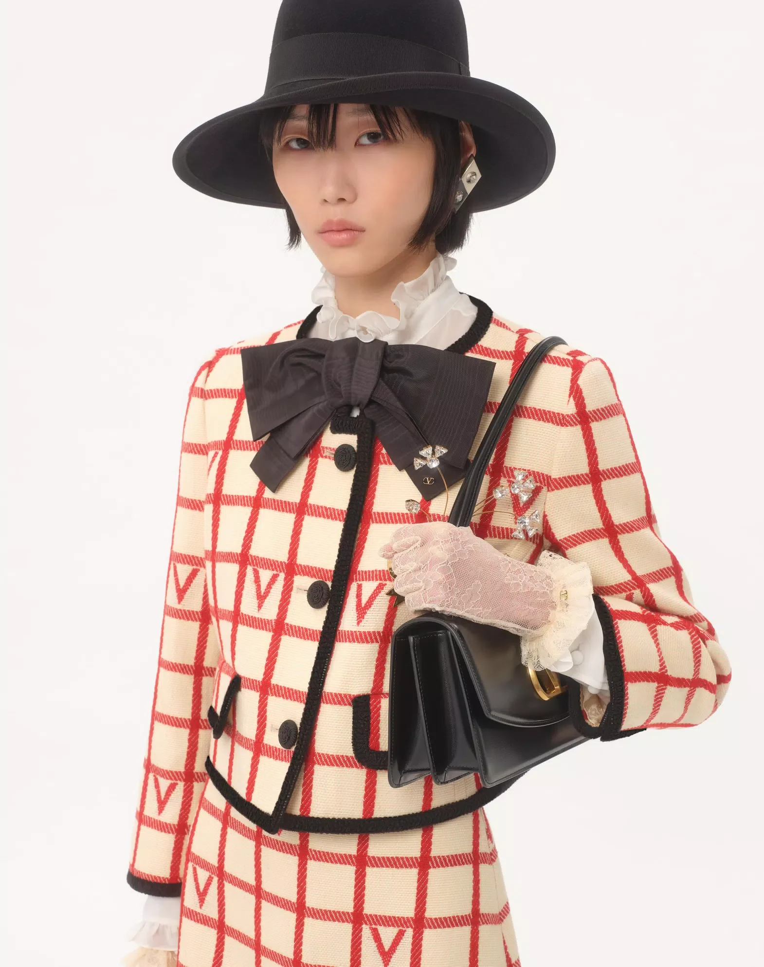 Check Vlogo Jacket - Image 3