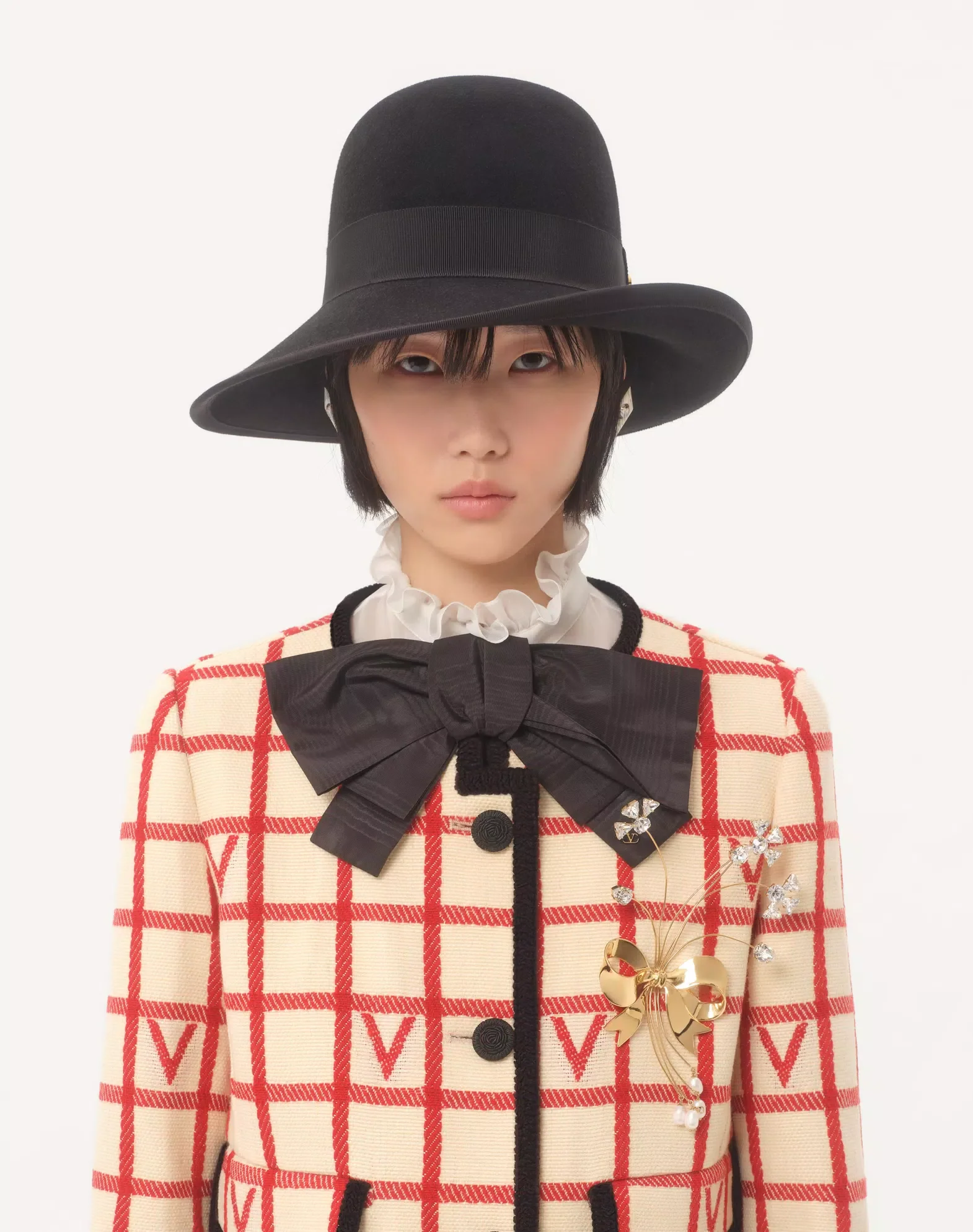 Check Vlogo Jacket - Image 4