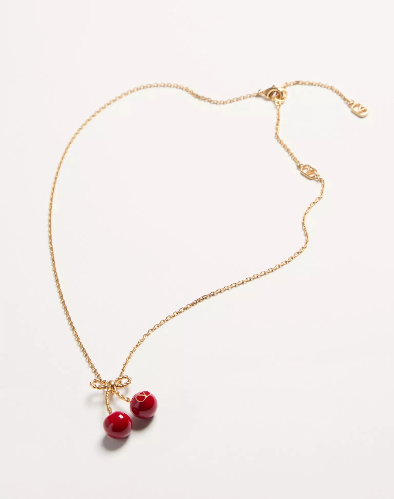 Cherryfic Metal And Enamel Necklace - Image 4