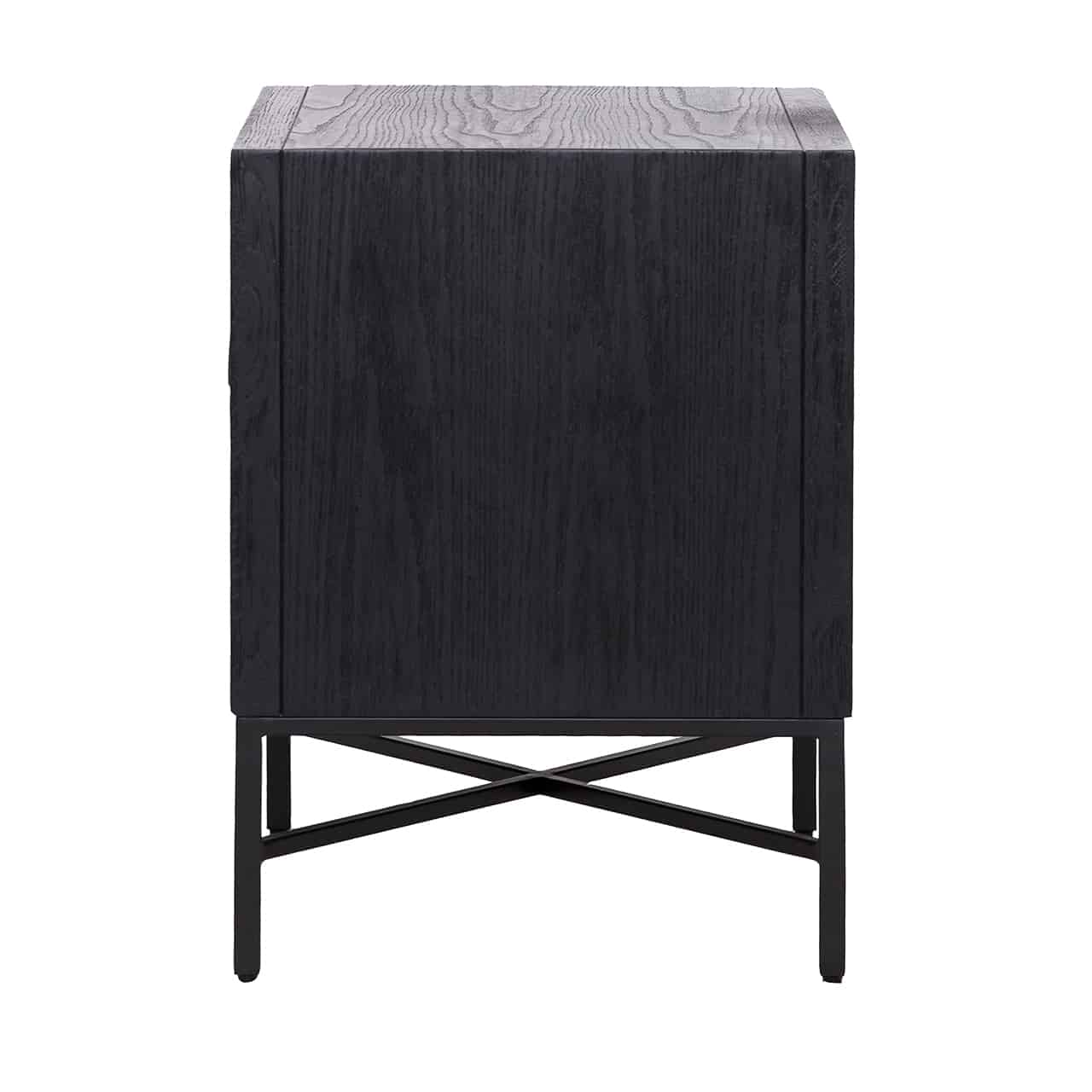 Chest of drawers Blax 2 drawers (Black) - Image 2