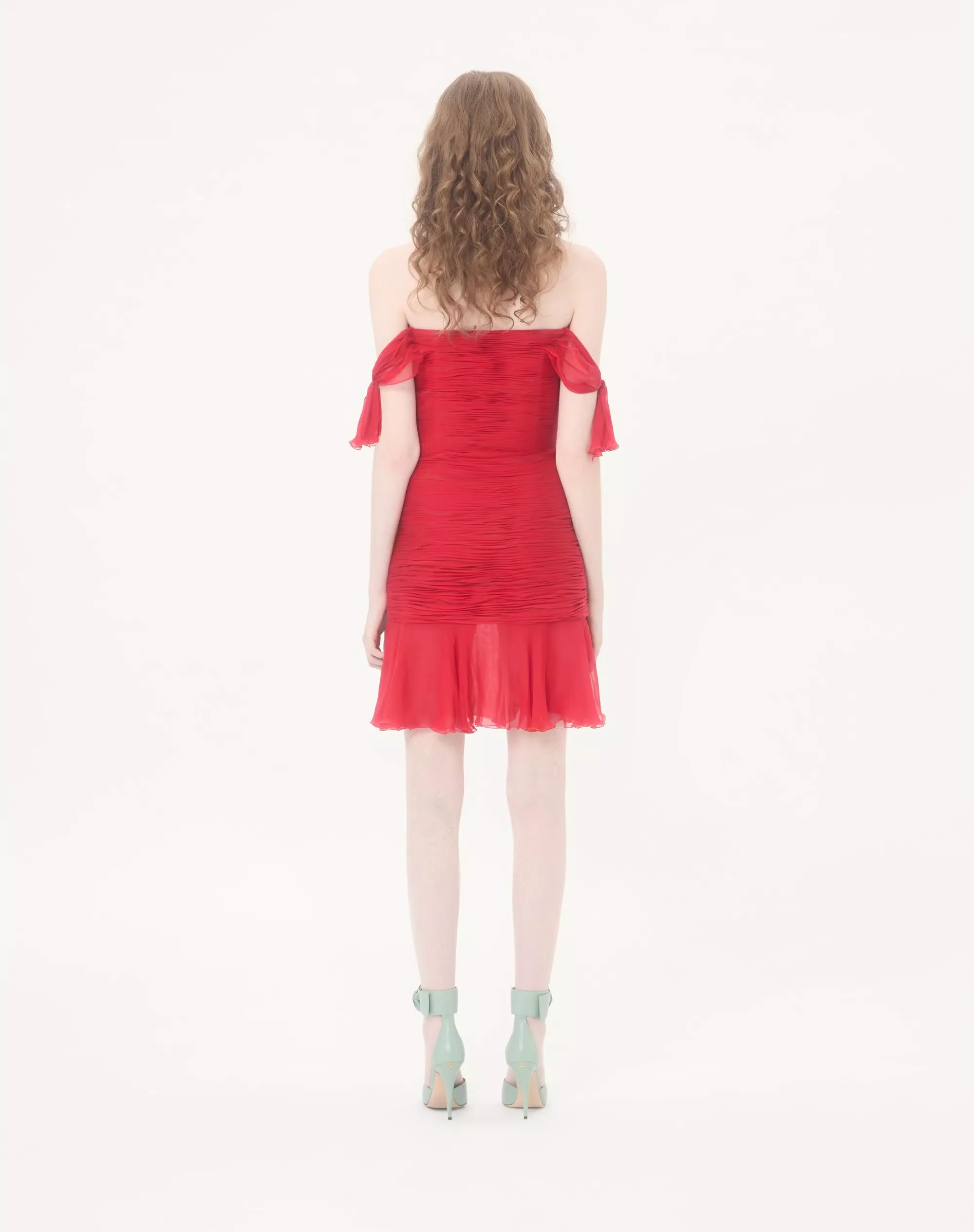 Chiffon Short Dress - Image 3