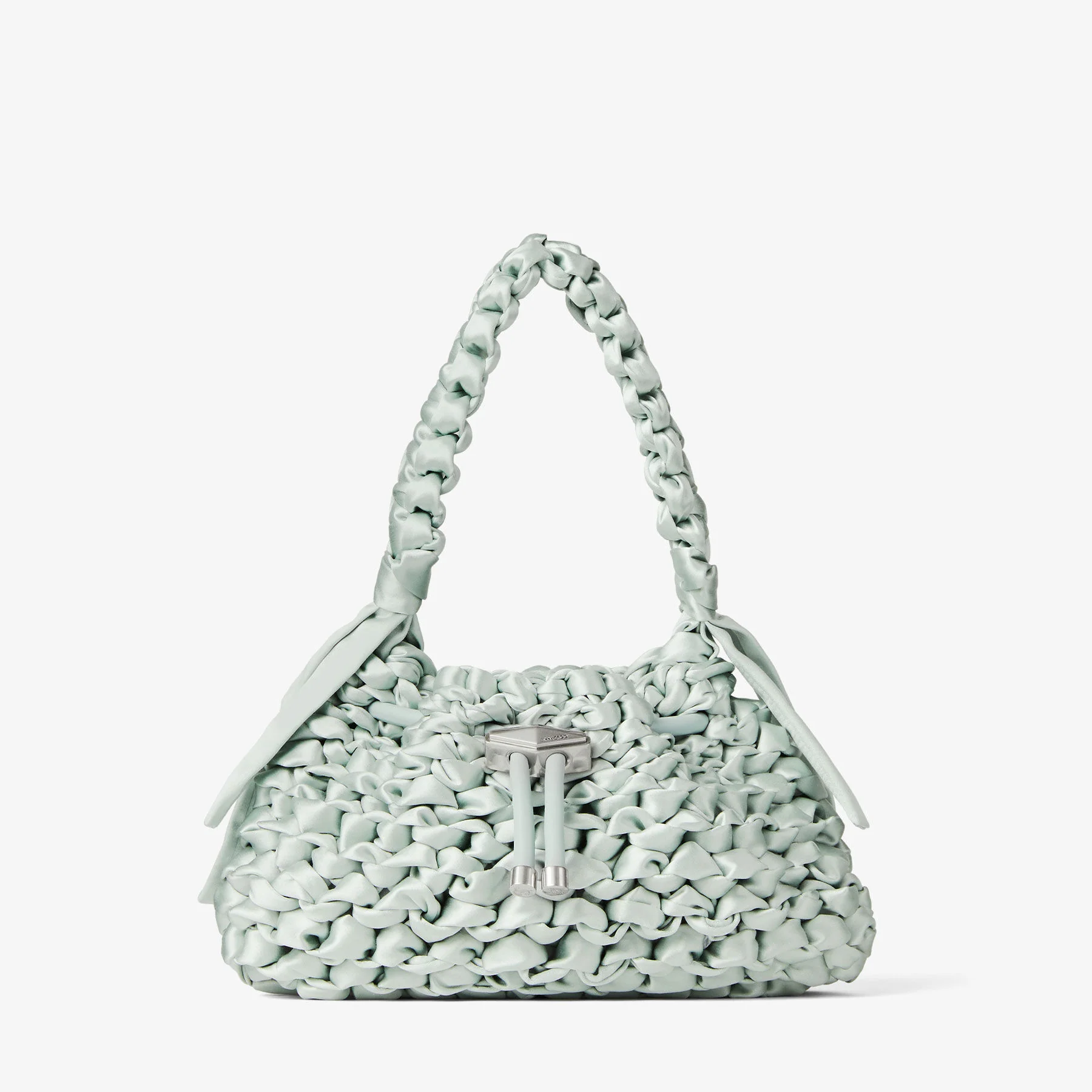 Cinch S Woven Satin Shoulder Bag - Image 4