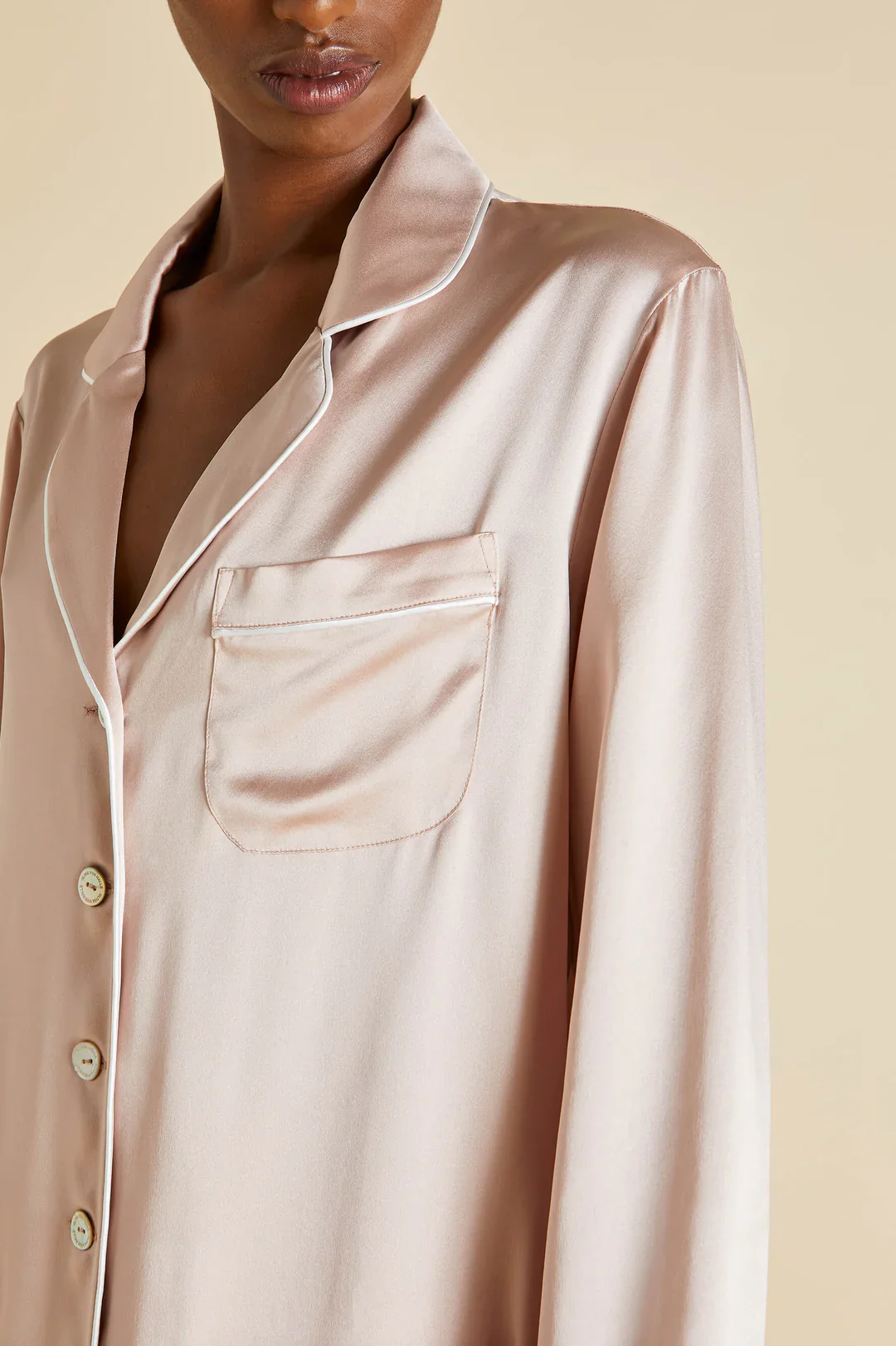 Coco Oyster Ivory Pyjamas - Image 4