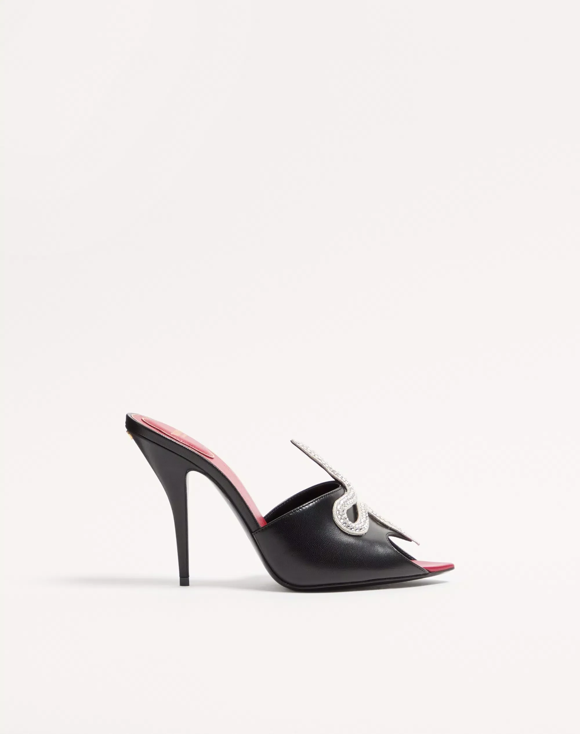Coeur Vipère Kidskin Slide Sandal 105mm