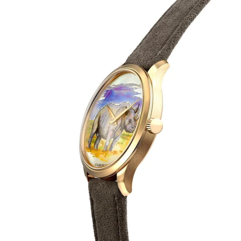 Fabergé Altruist Wilderness Limited-Edition Rhinoceros Watch - Image 2