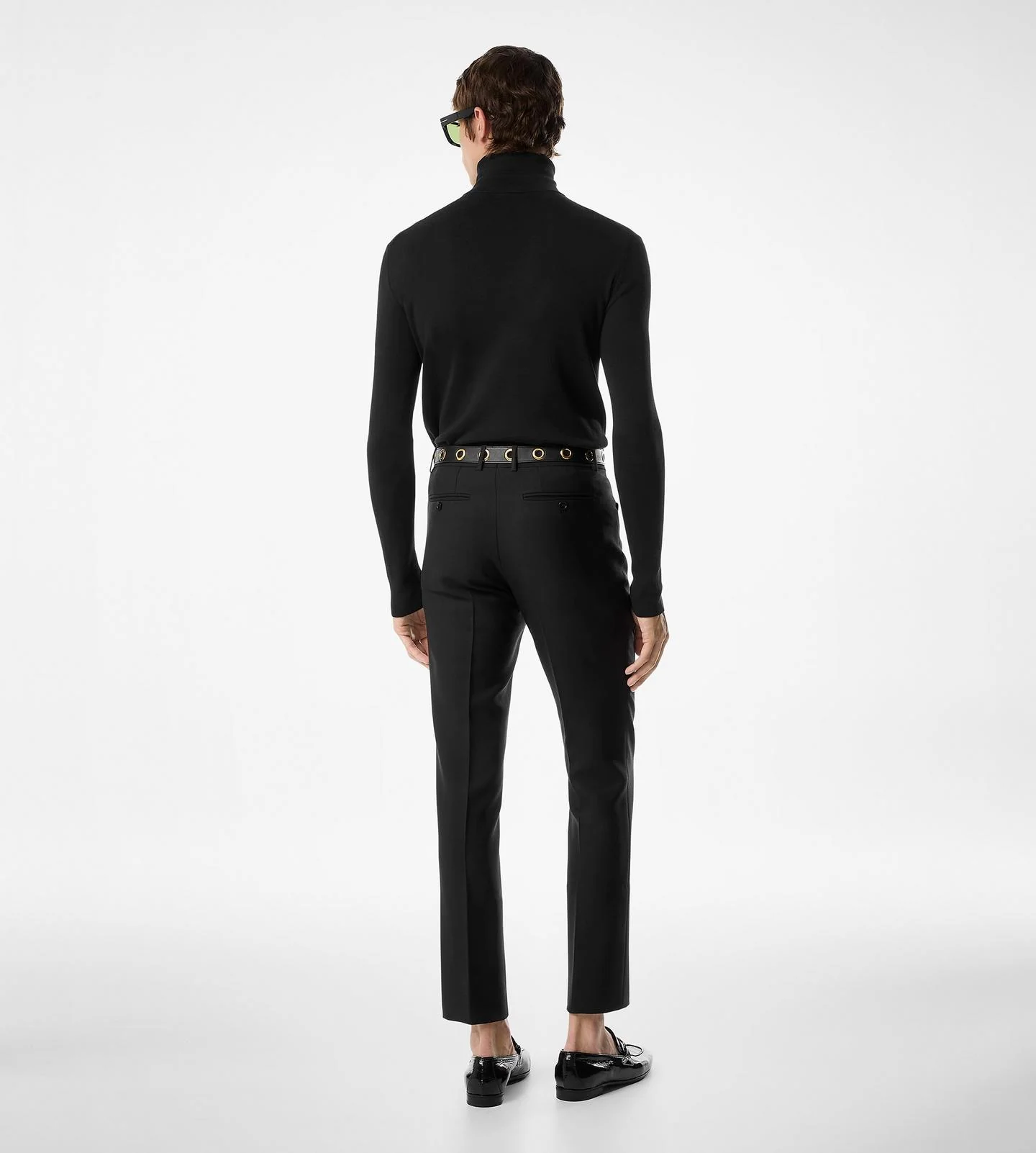 Cotton Jersey Roll Neck Sweater - Image 3