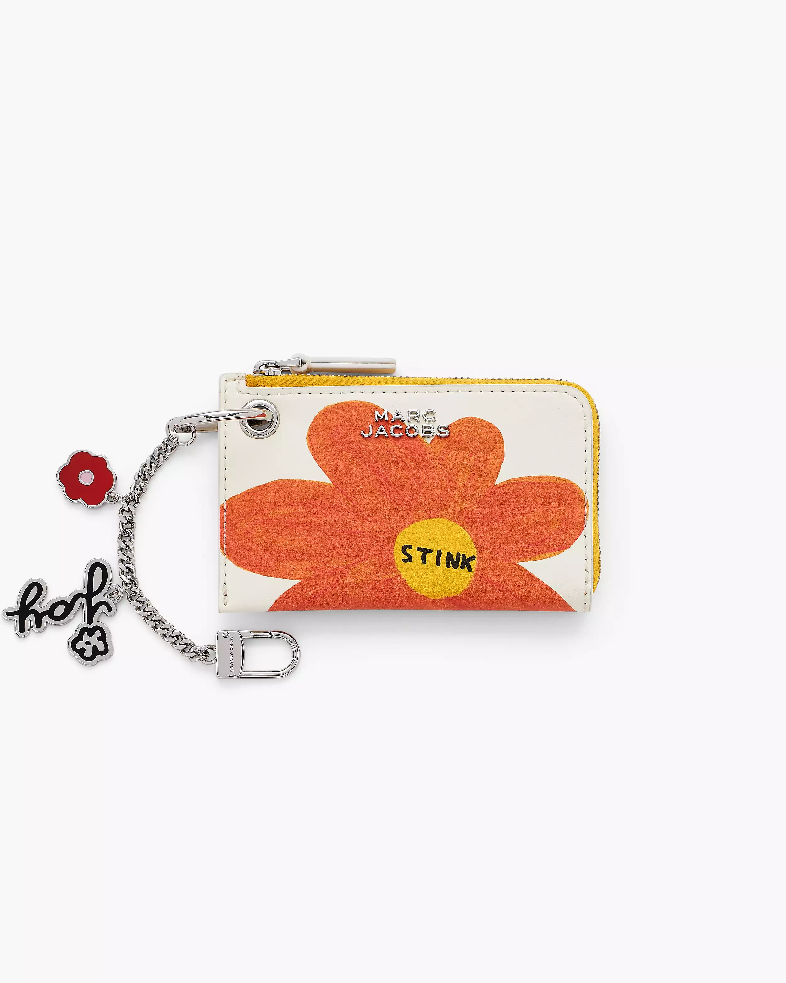 David Shrigley X Marc Jacobs Top Zip Charm Wallet