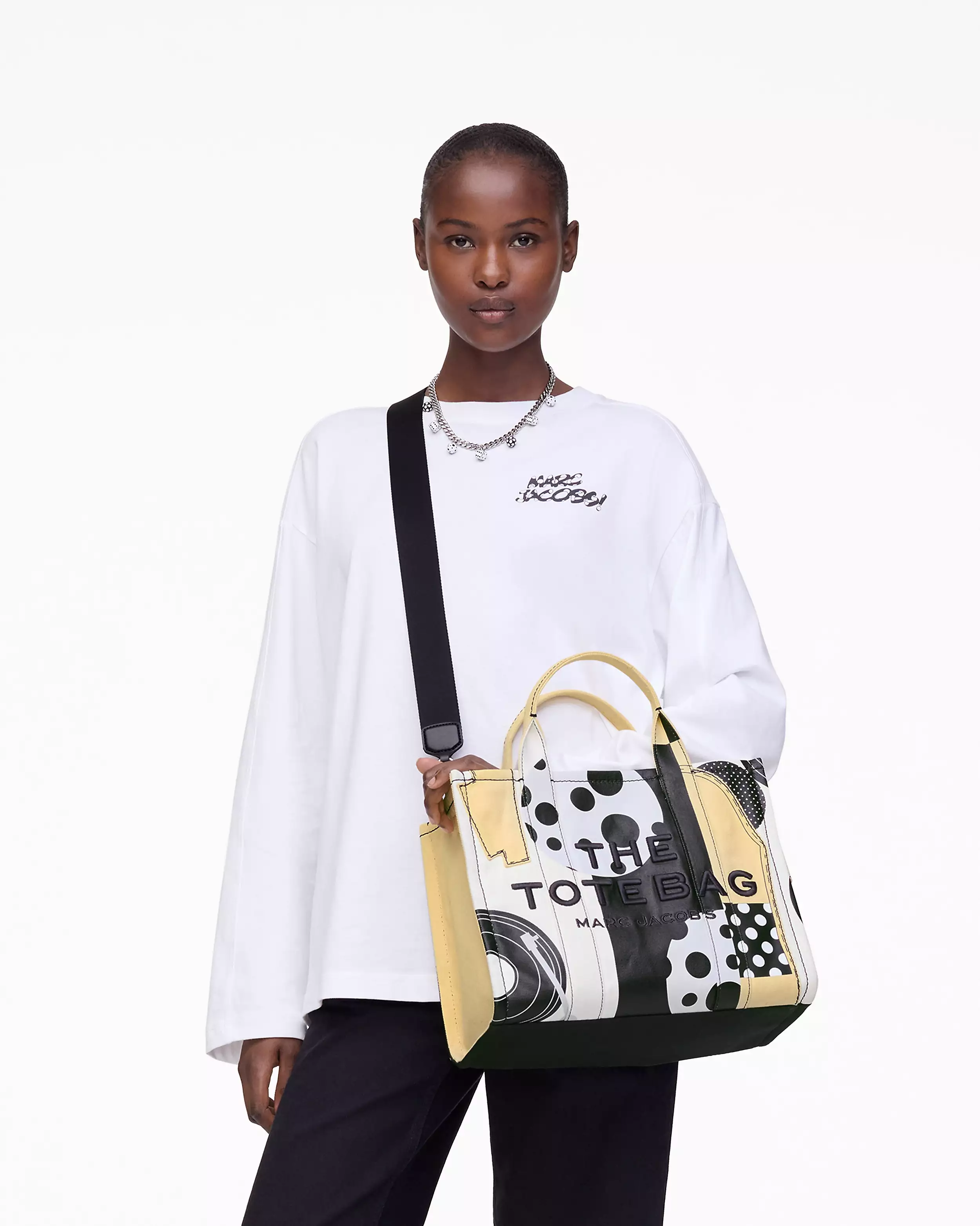 Derrick Adams X Marc Jacobs Canvas Medium Tote Bag - Image 2
