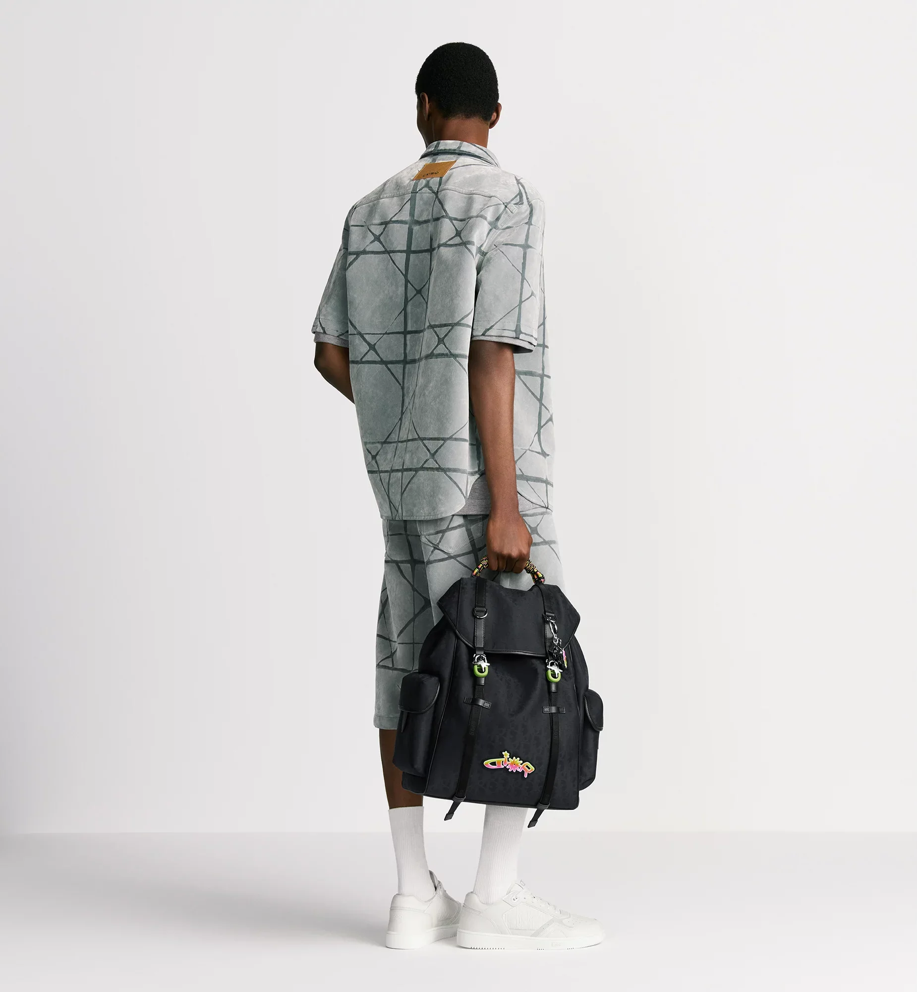Dior And Lewis Hamilton Dior Hit The Road Backpack With Flap - Image 3