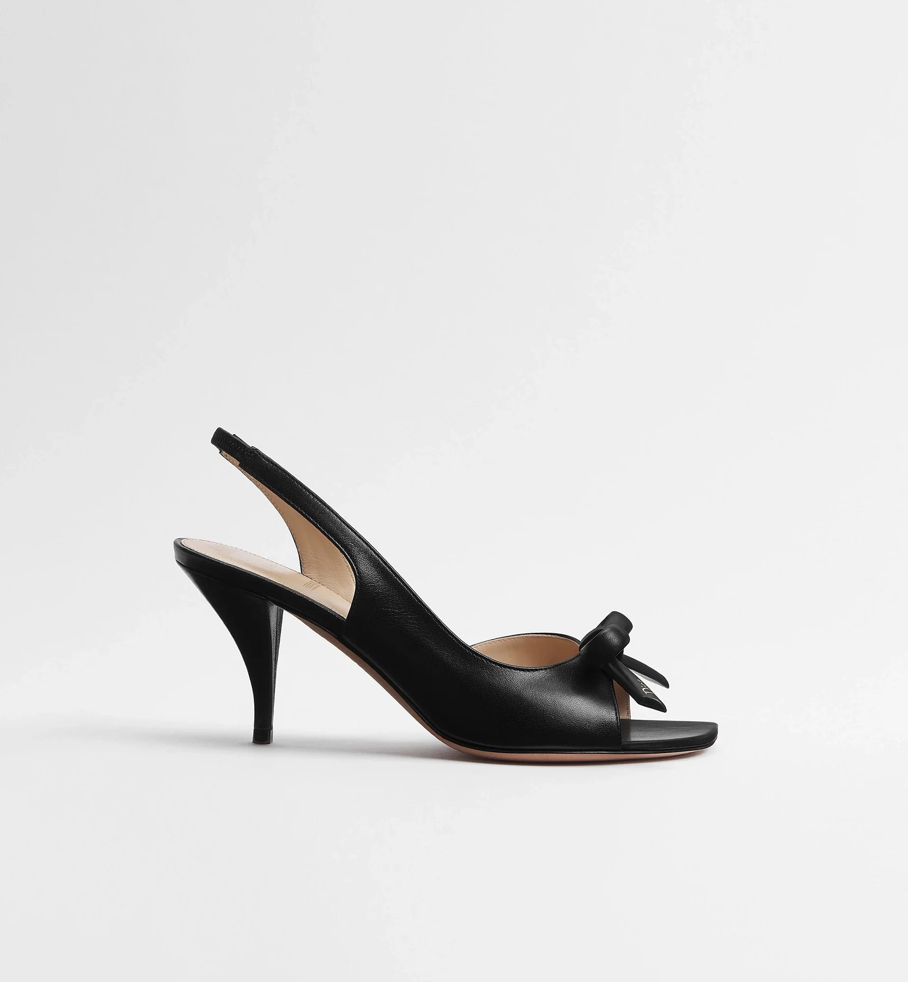Dior Bow Heeled Slingback Sandal - Image 5