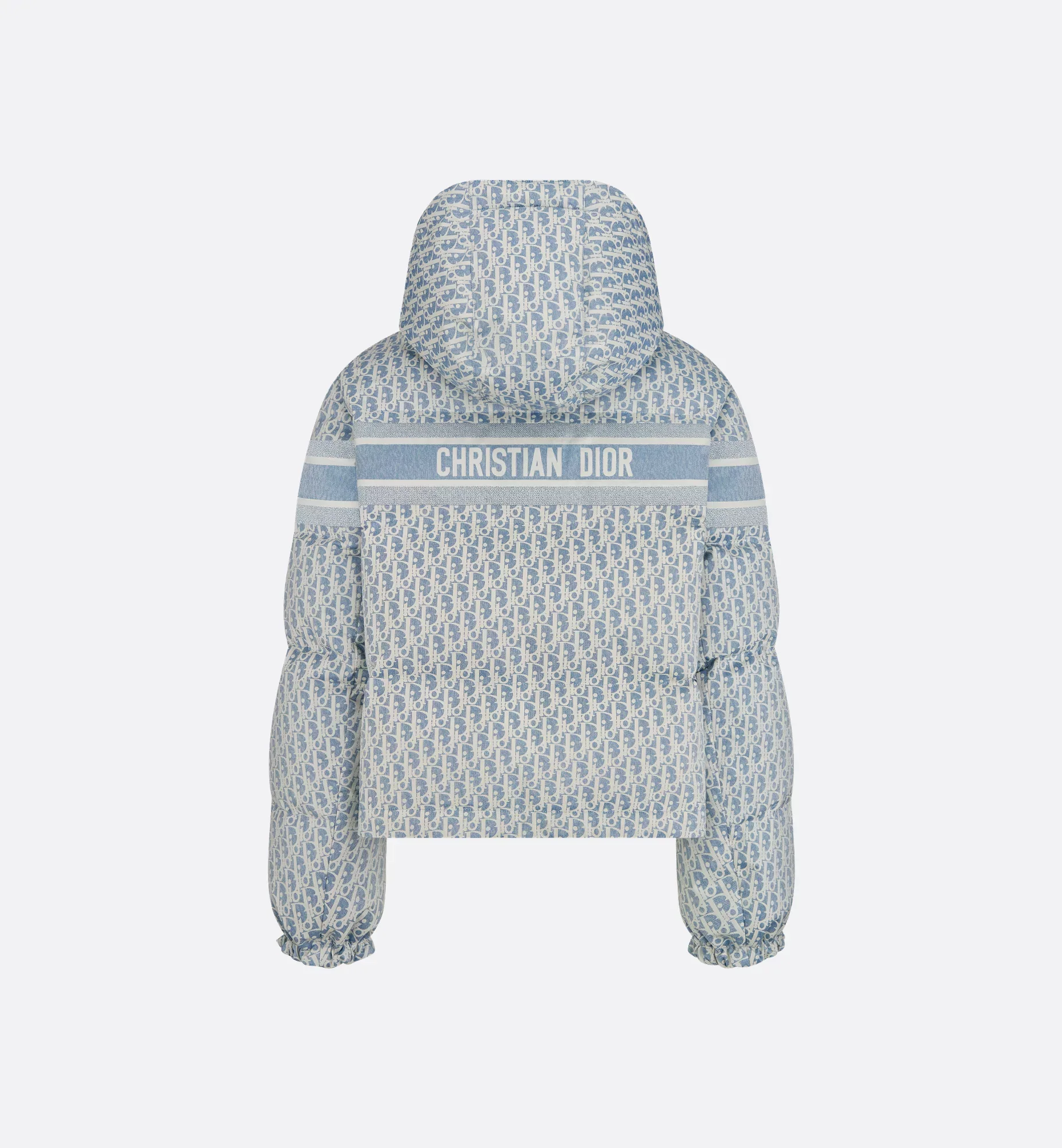 DiorAlps Cropped Puffer Jacket with Hood - Image 2