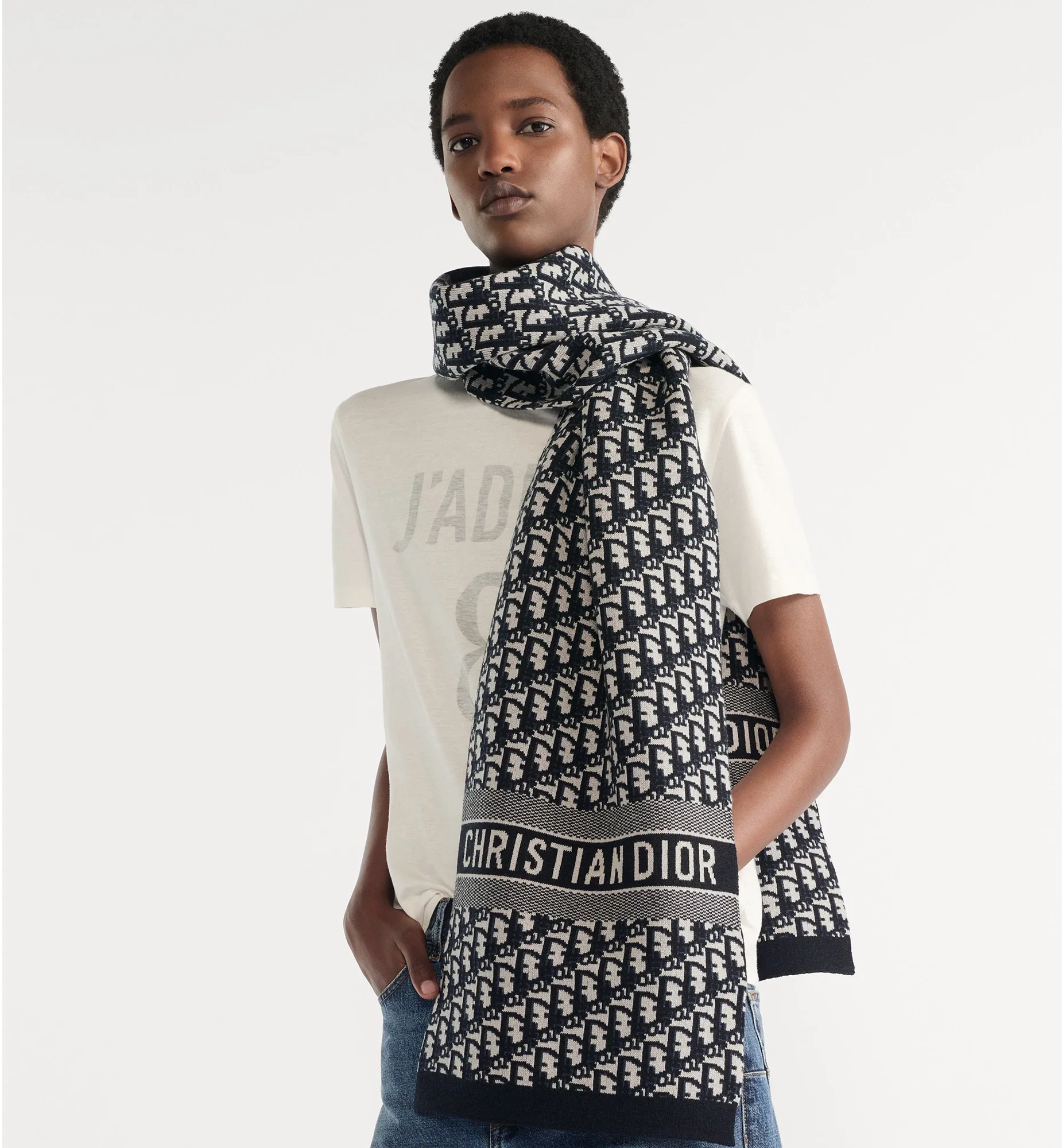 DiorAlps Dior Oblique Scarf - Image 6