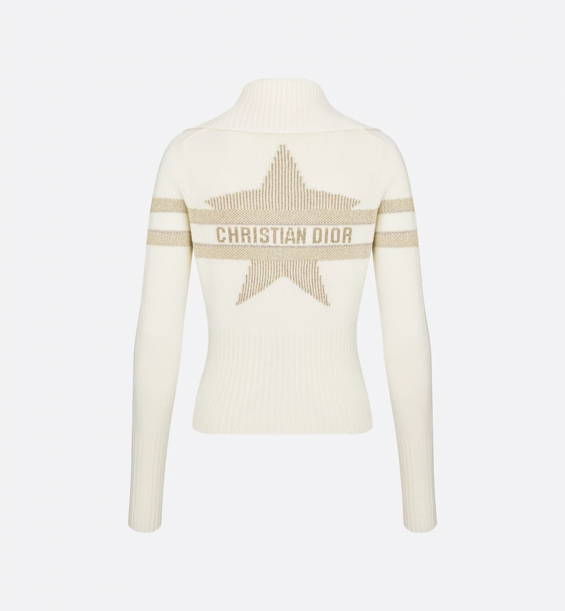 DiorAlps Mock Neck Cardigan - Image 2