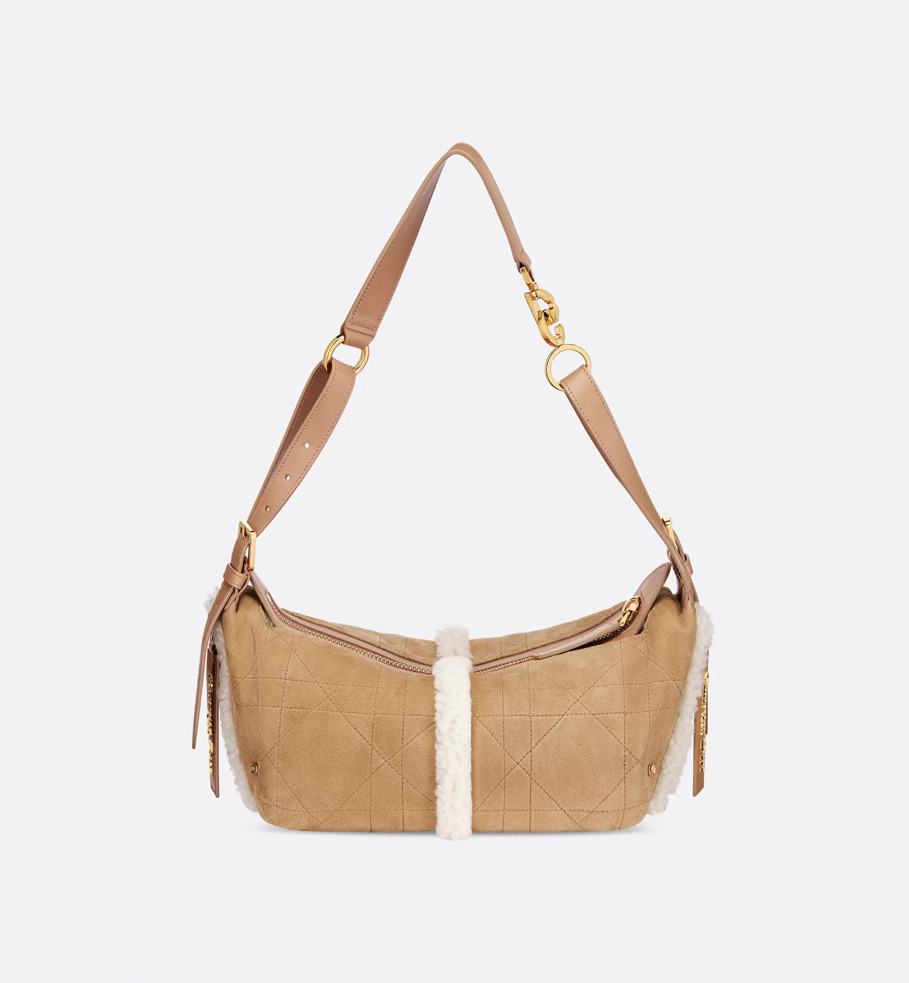 DiorAlps Small D-Journey Bag in Suede Lambskin - Image 4