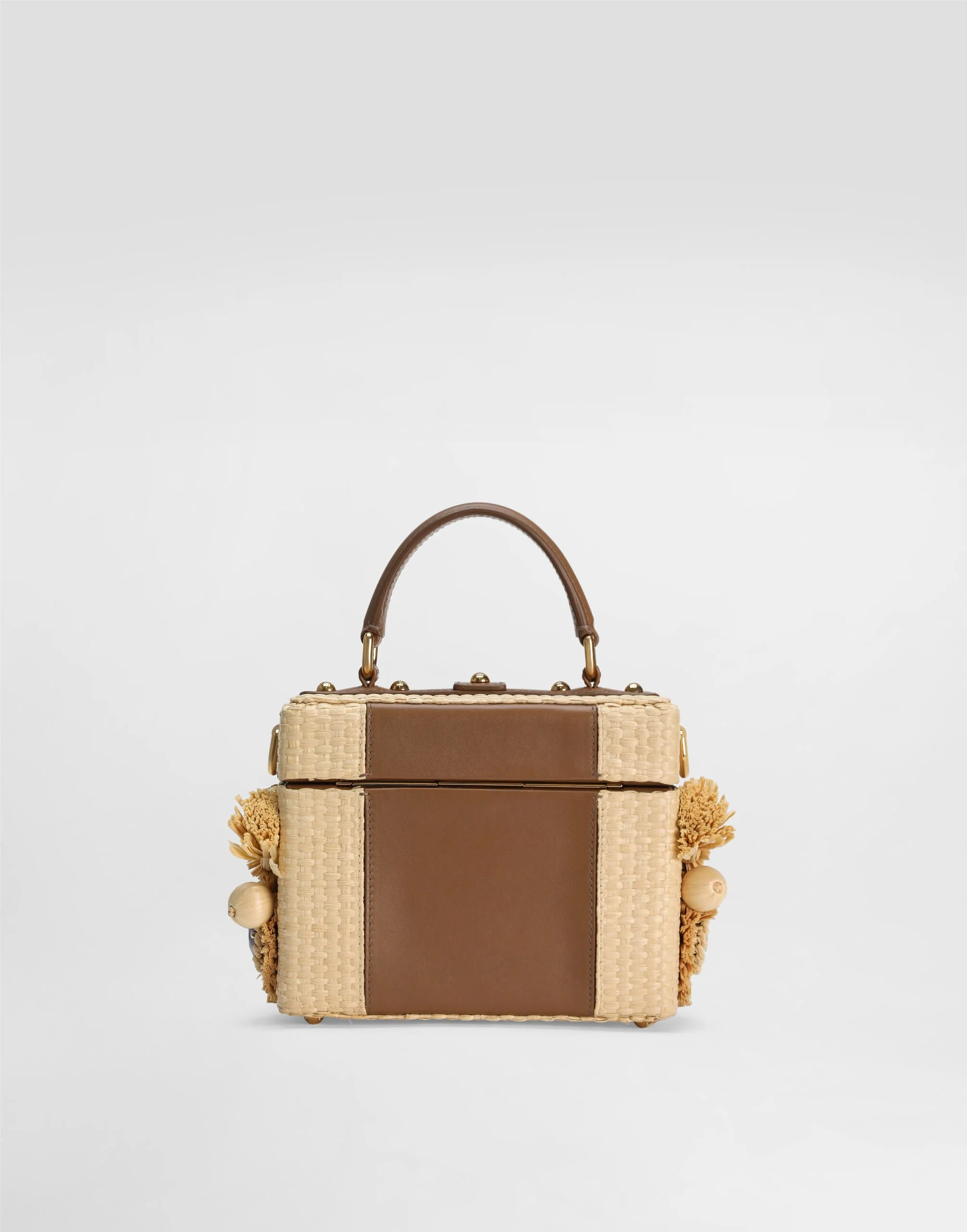 Dolce Box Crochet Handbag With Embroidery - Image 4