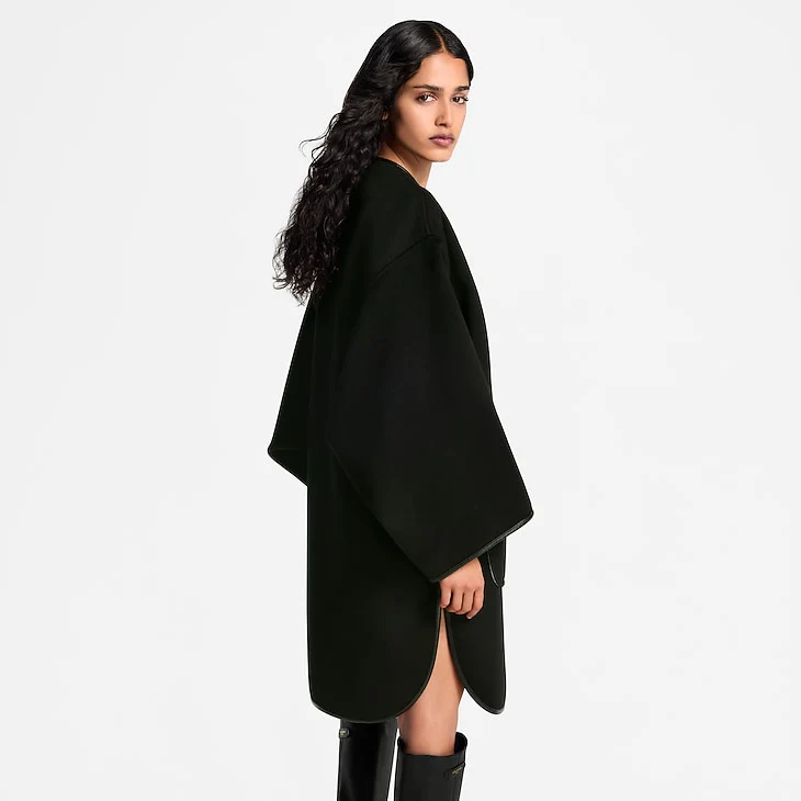 Double Face Toggle Detail Coat - Image 3