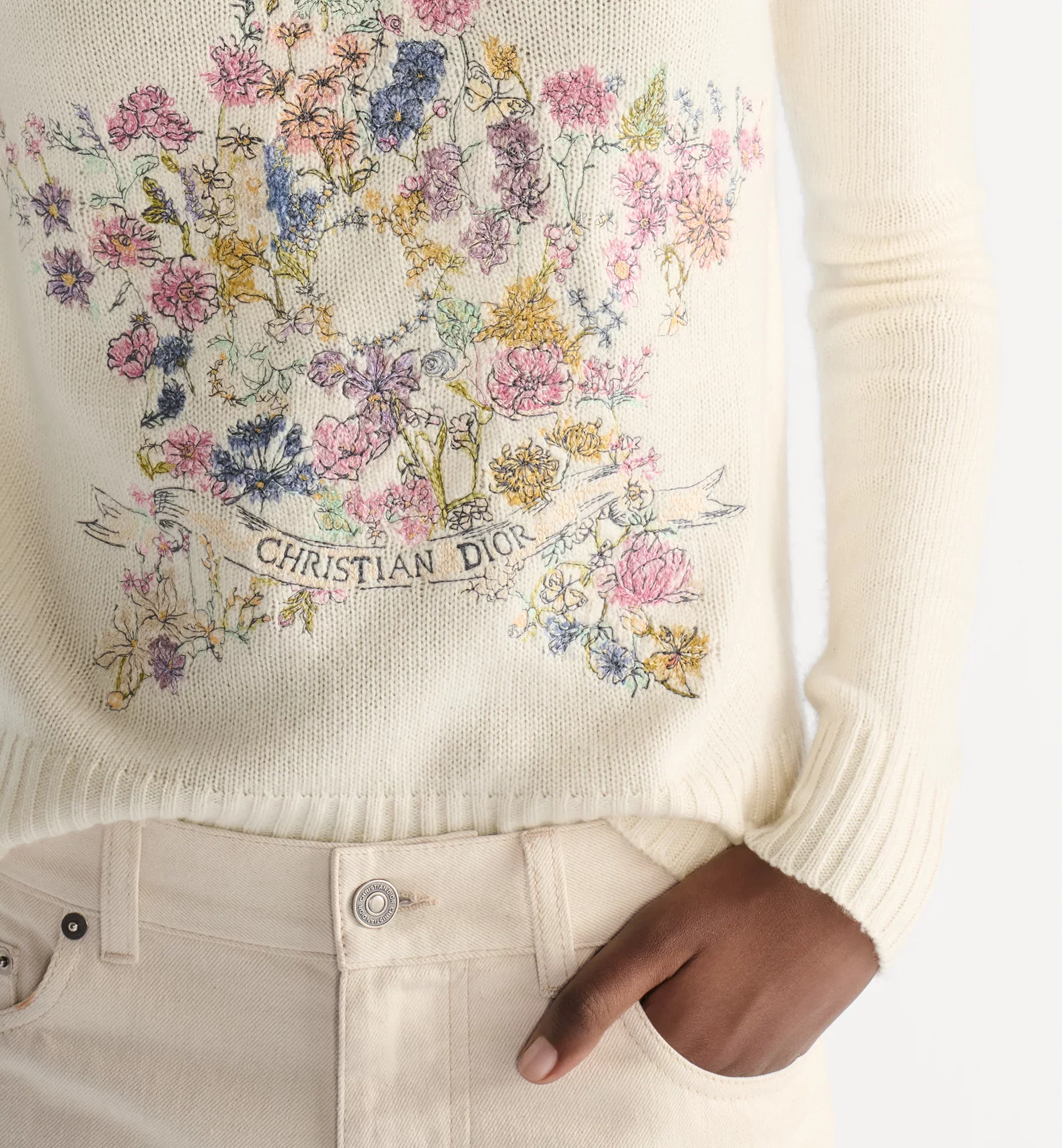Embroidered Sweater - Image 4