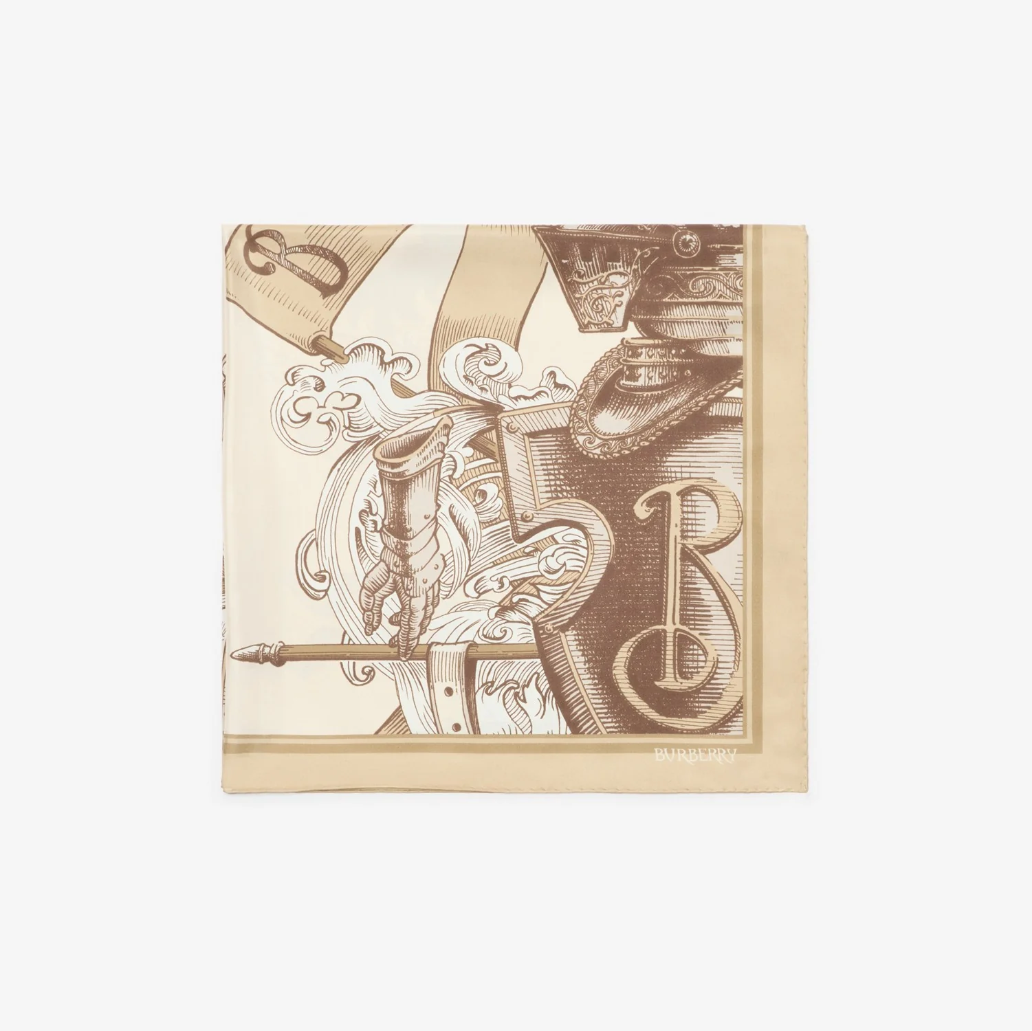 Etched Knight Silk Scarf - Image 12