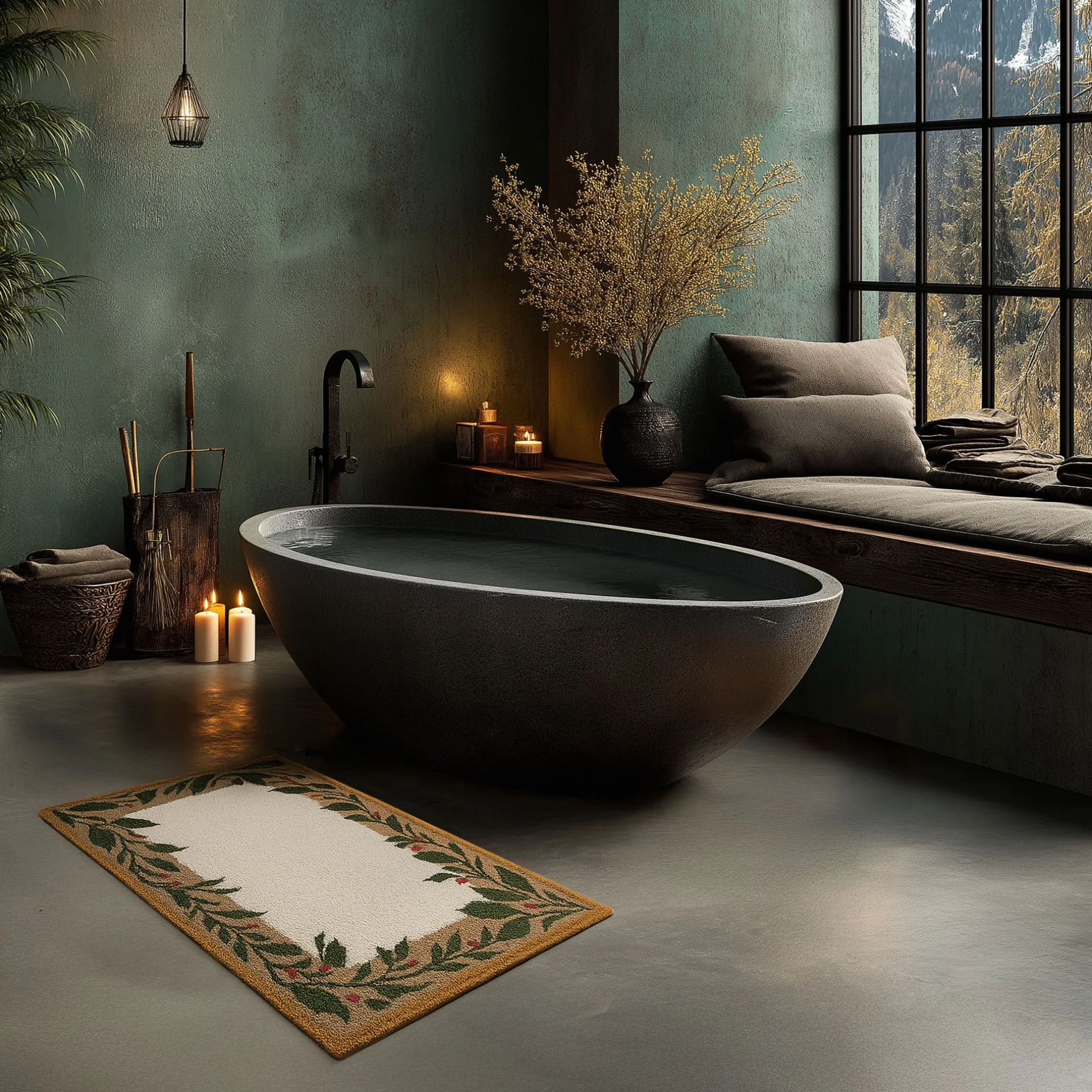 Festive Bath Rug - Image 2