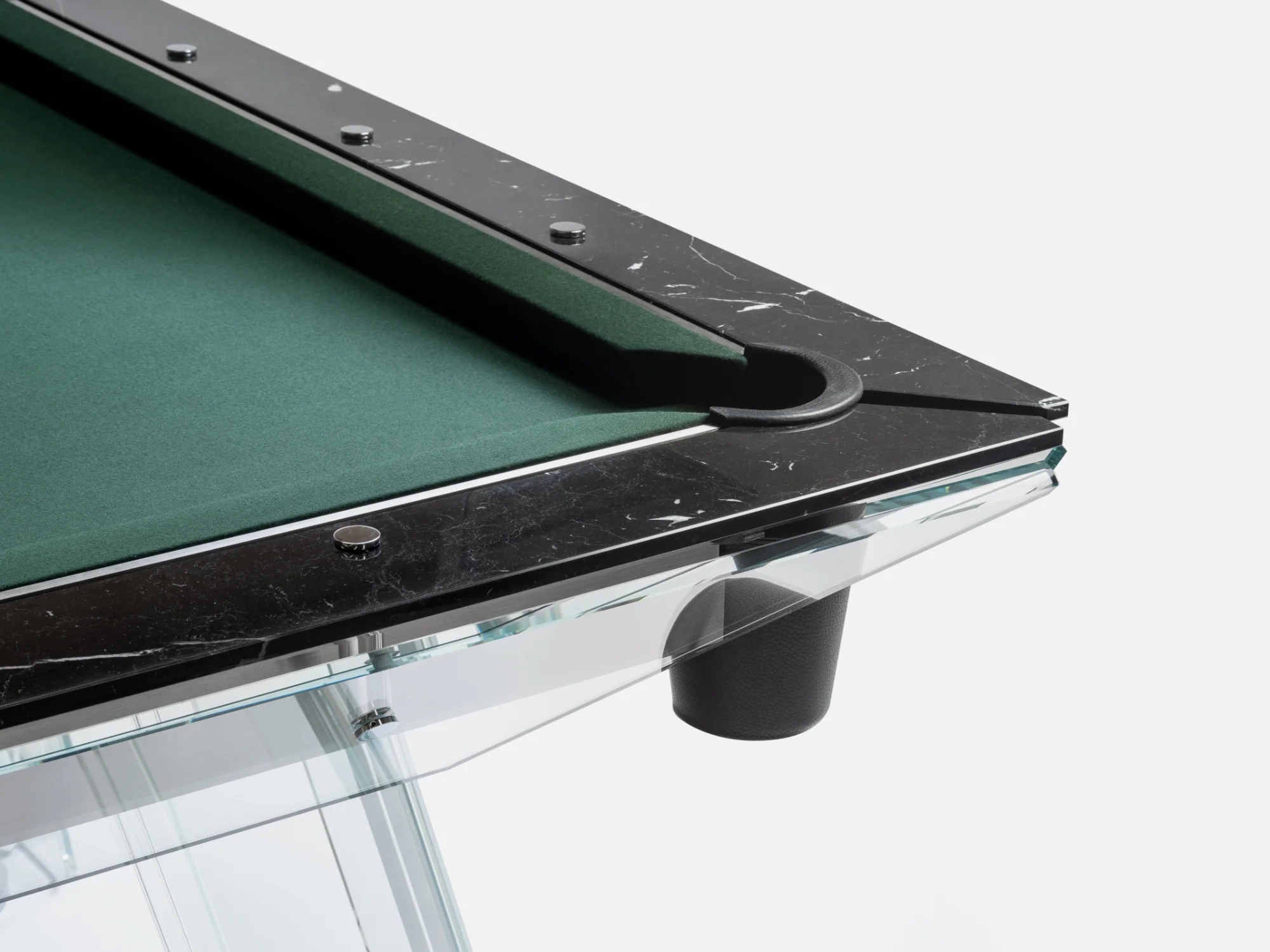 Filotto Marble Glass Billiard Table - Image 4