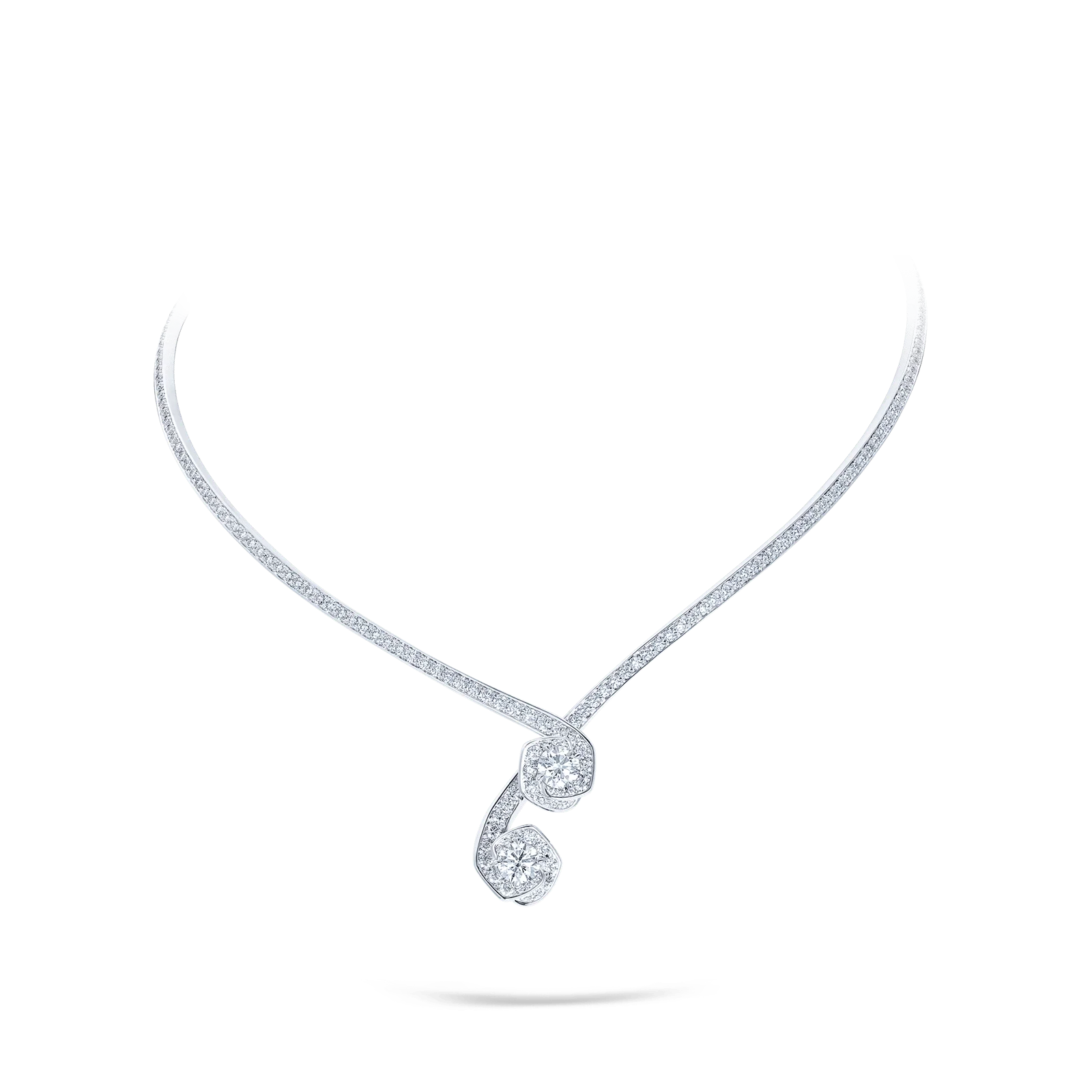 Frozen Kiss Torque Necklace - Image 2