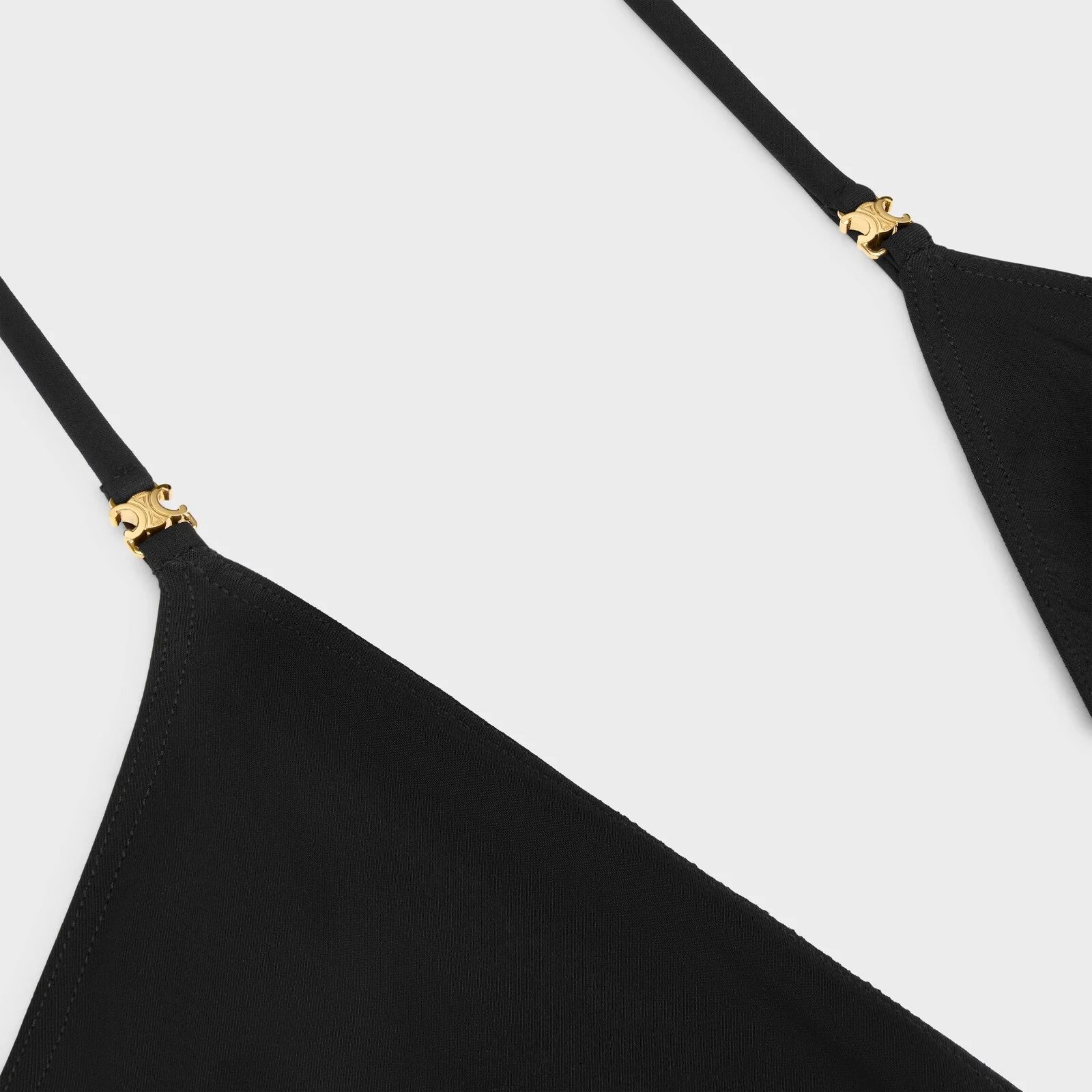 Gathered Swimsuit In Matte Jersey - Image 3
