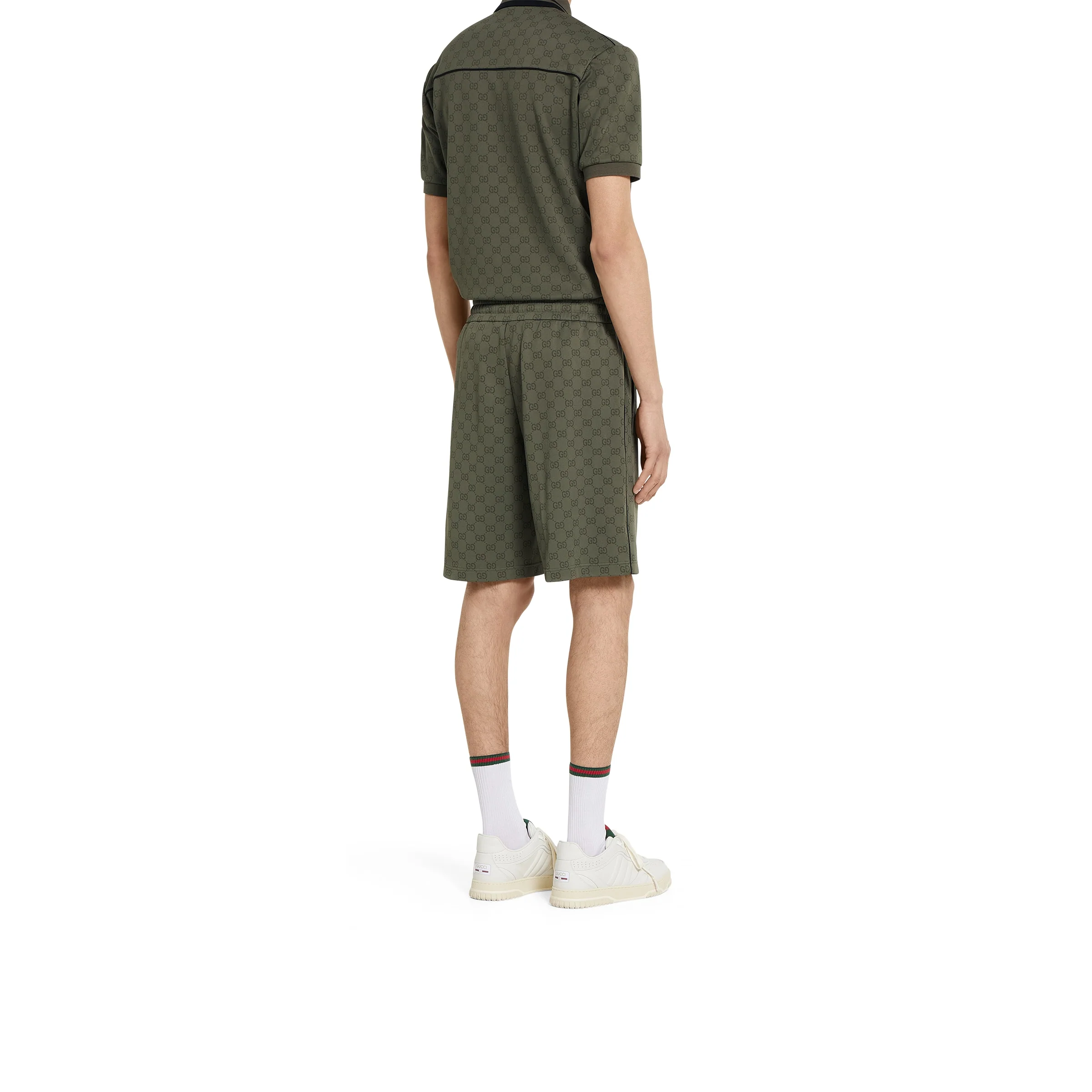 GG Nylon And Cotton Shorts - Image 4