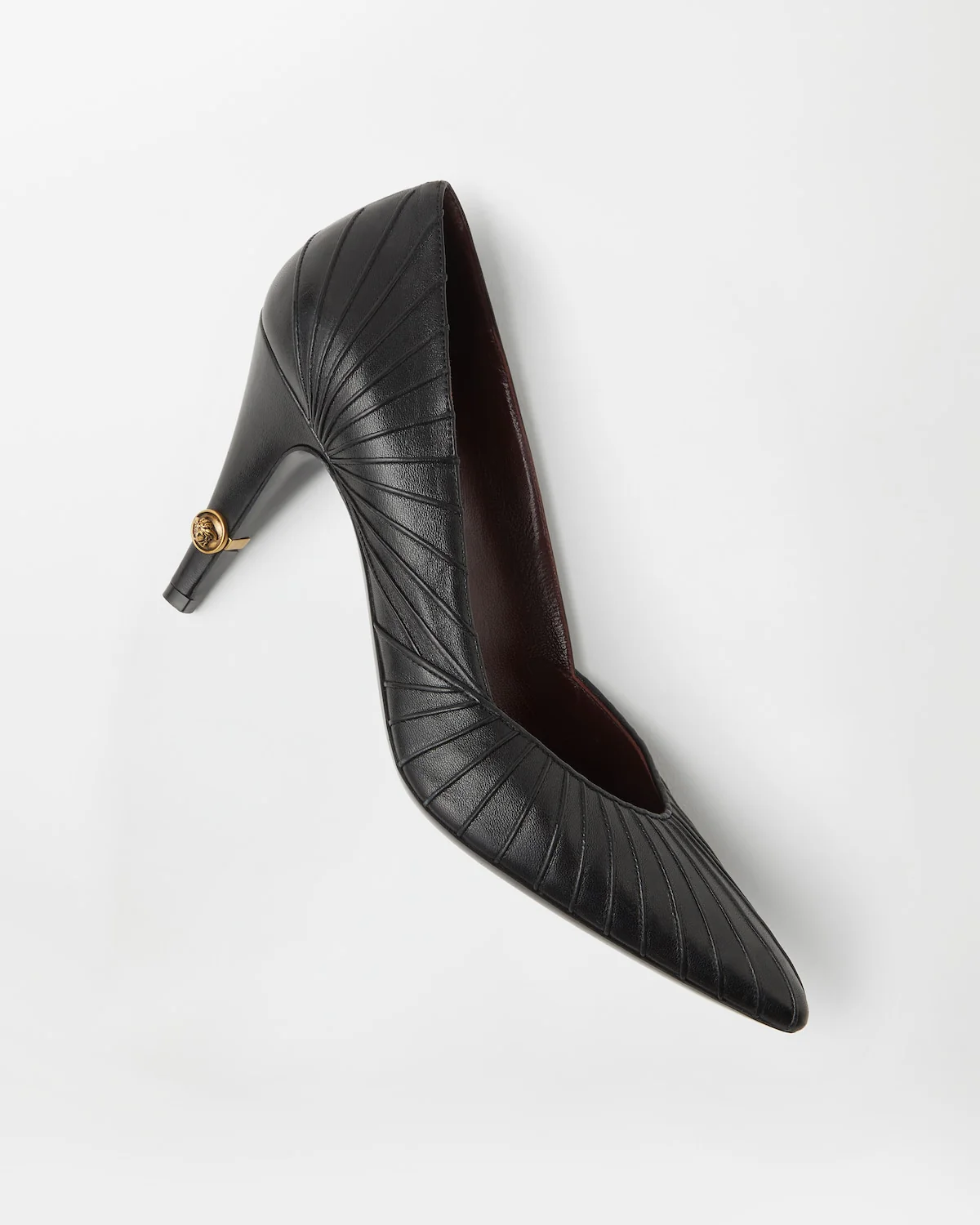 Gianni Leather Pumps 90 mm - Image 3