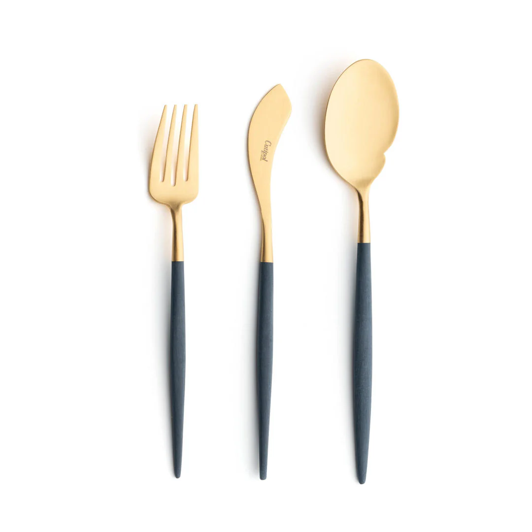 GOA Cutlery Set - Blue Gold - Image 3