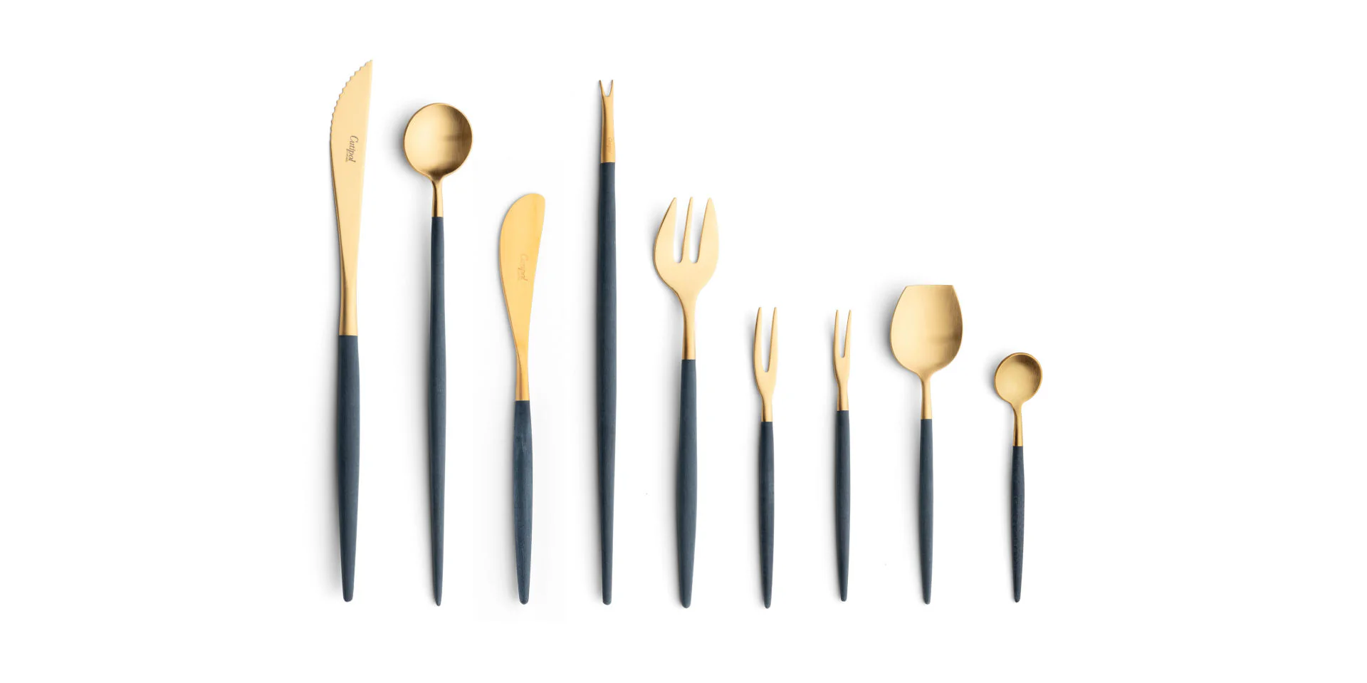 GOA Cutlery Set - Blue Gold - Image 5