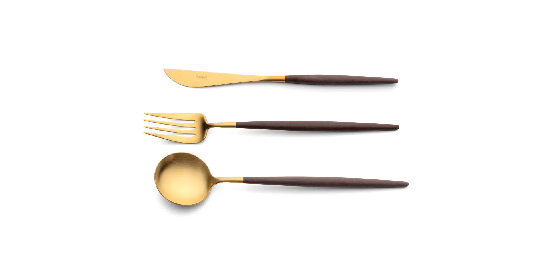 Goa Cutlery Set - Gold Brown - Image 7