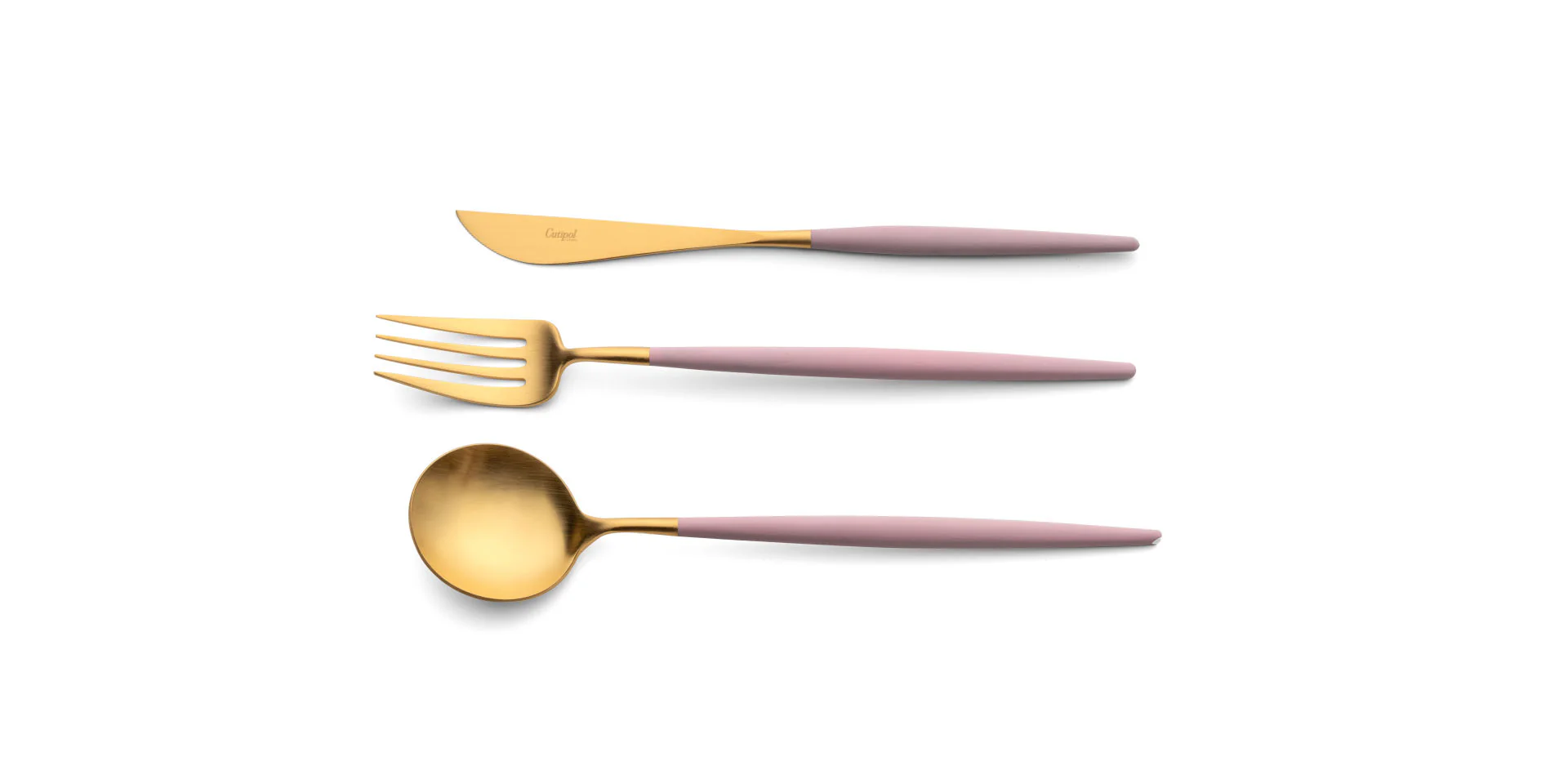 GOA Cutlery Set - Pink Gold - Image 6