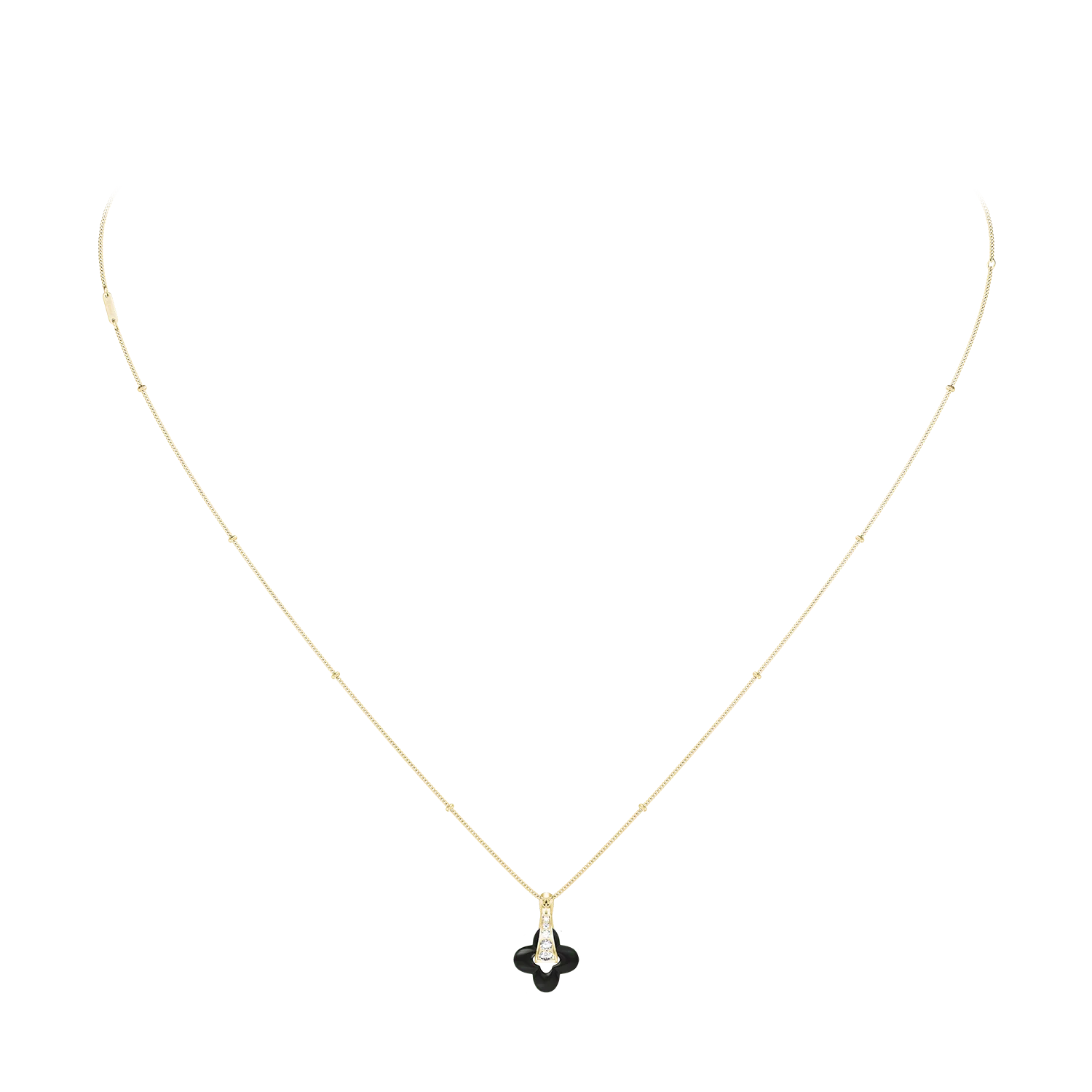 Golden Clover Necklace - Image 5