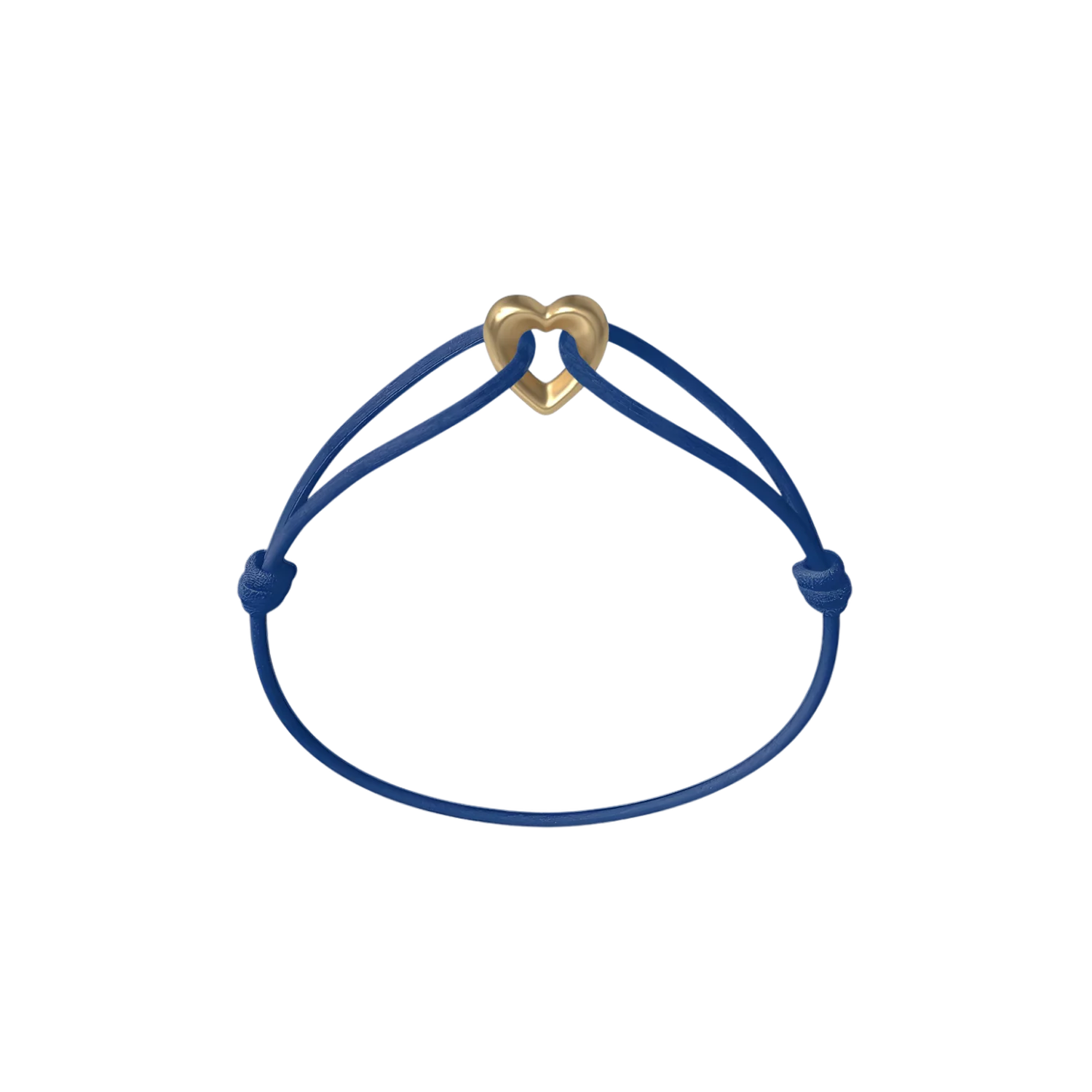 Golden Heart Cord Bracelet - Image 11