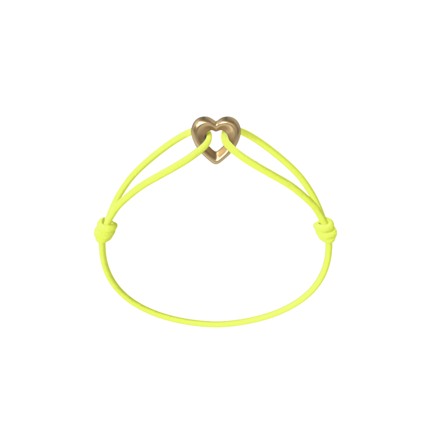 Golden Heart Cord Bracelet - Image 14