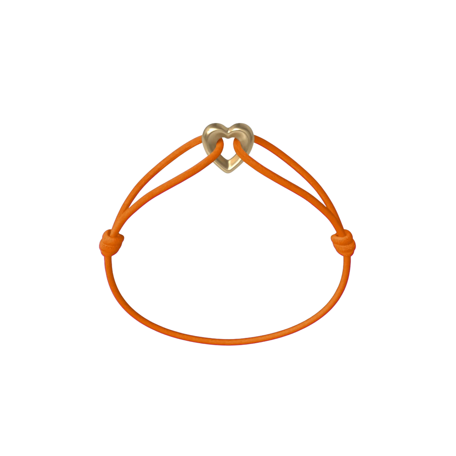 Golden Heart Cord Bracelet - Image 16