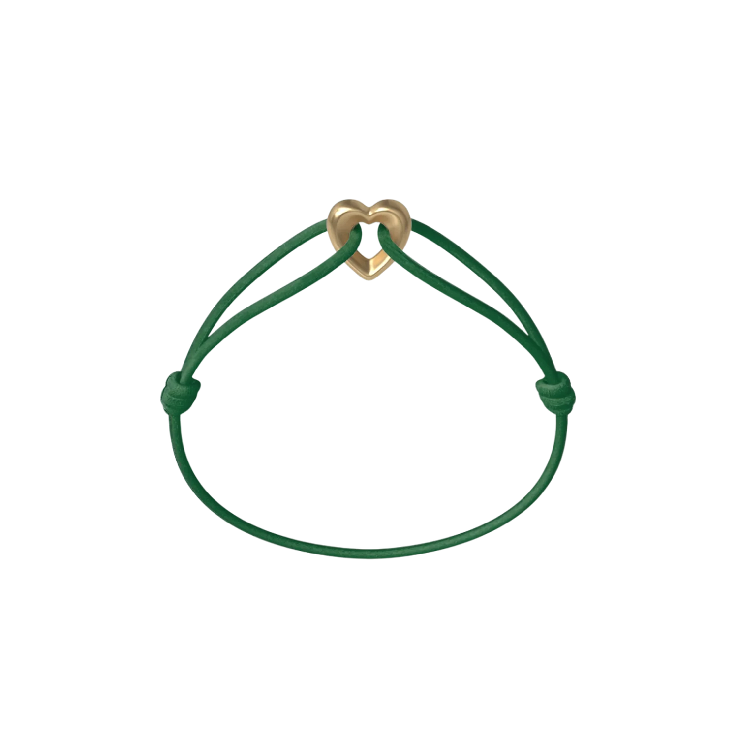 Golden Heart Cord Bracelet - Image 24