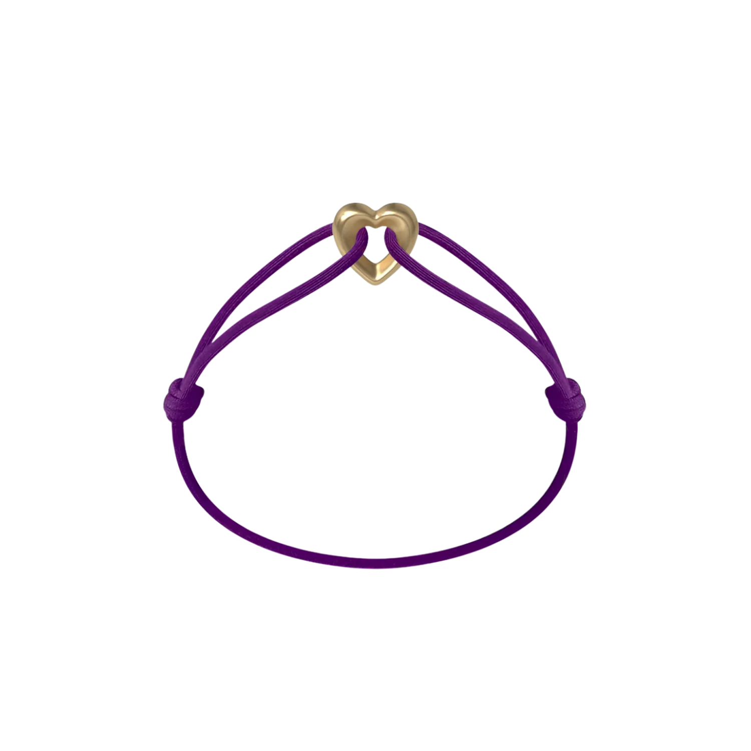 Golden Heart Cord Bracelet - Image 26