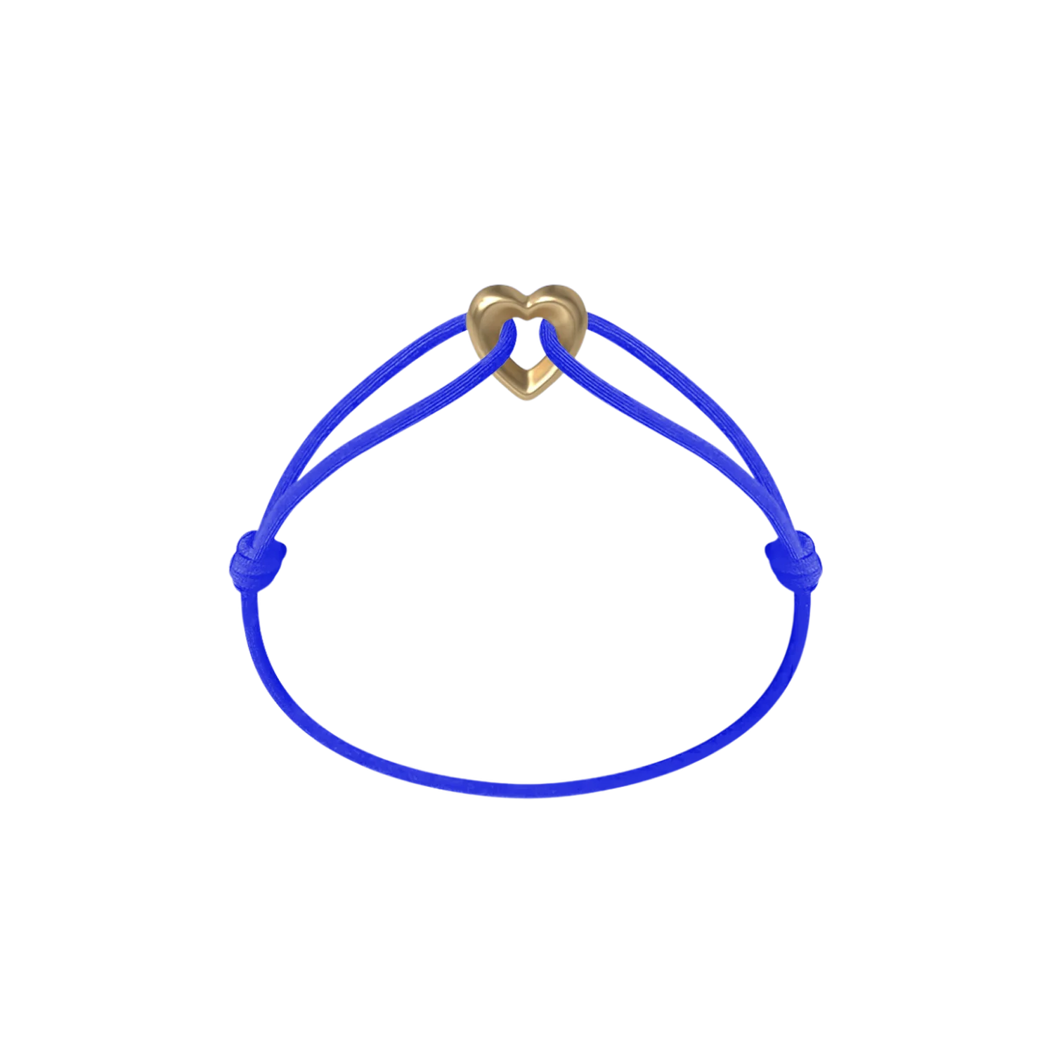 Golden Heart Cord Bracelet - Image 6