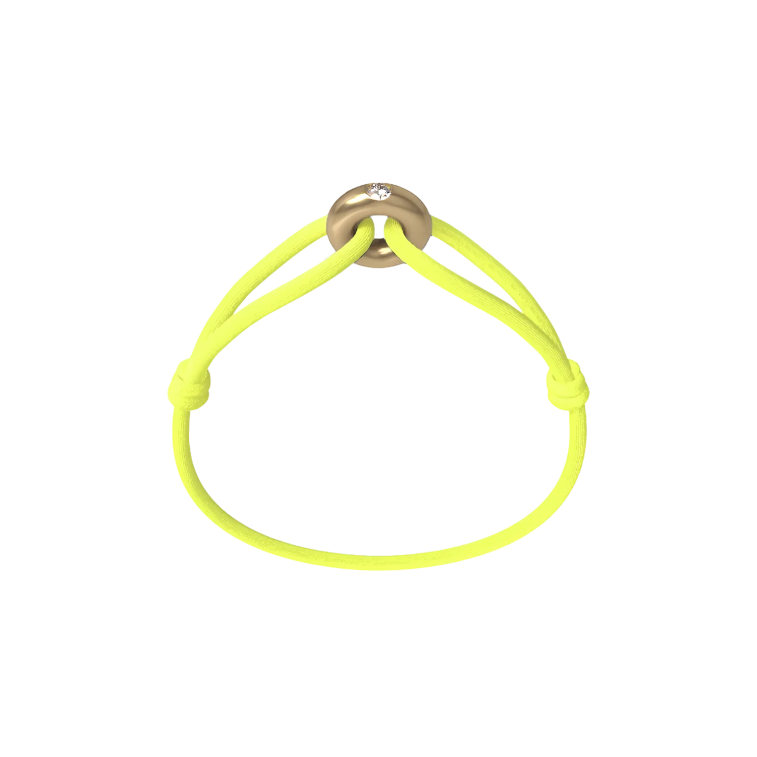 Golden Soho Diamond Cord Bracelet - Image 2