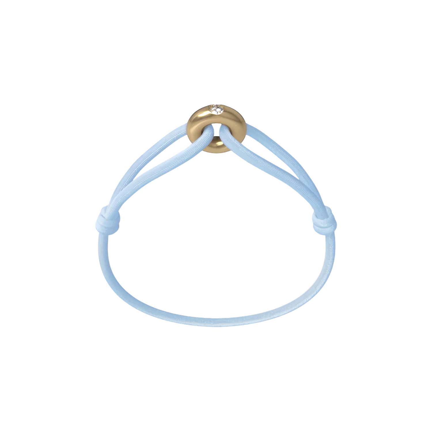 Golden Soho Diamond Cord Bracelet - Image 4