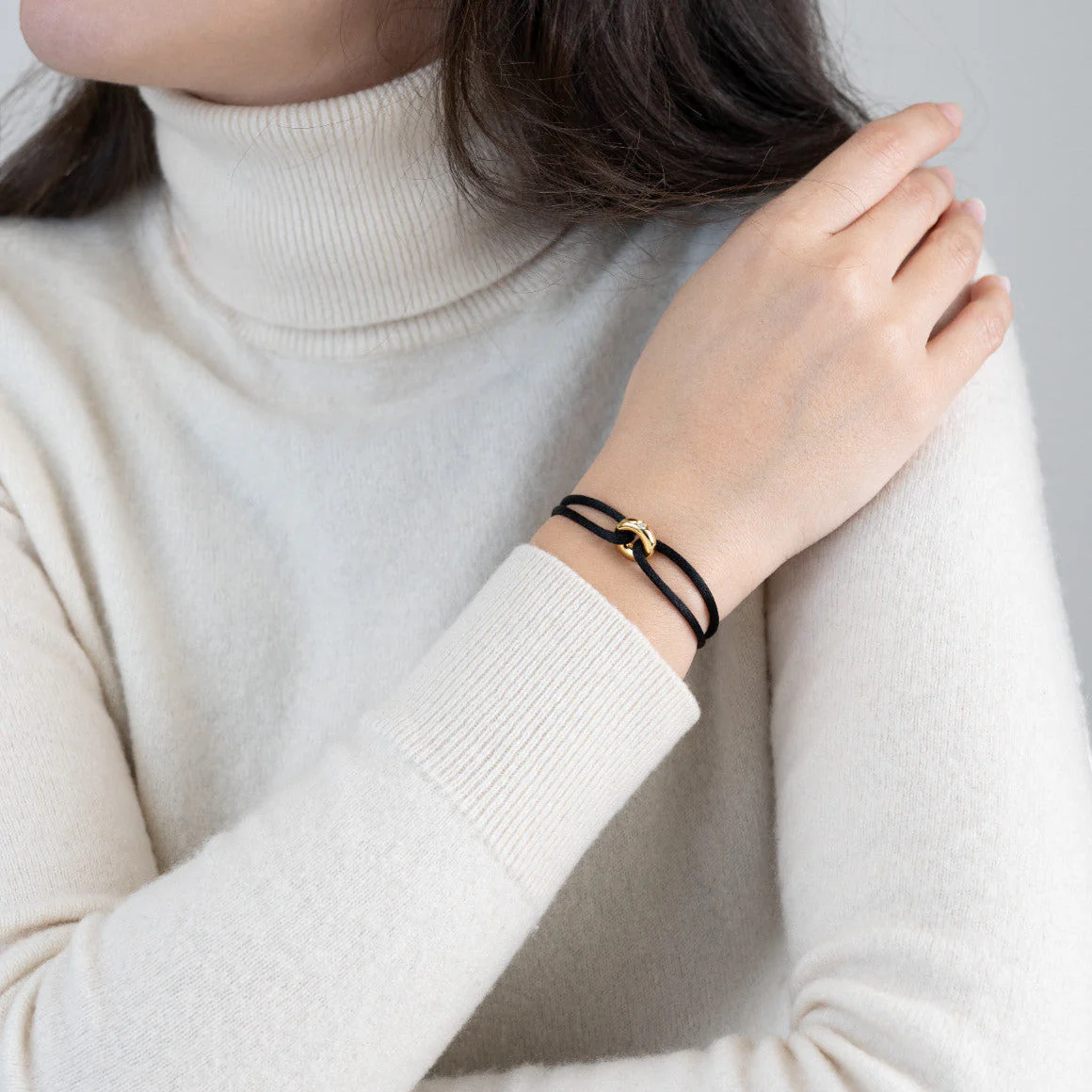 Golden Soho Diamond Cord Bracelet - Image 40