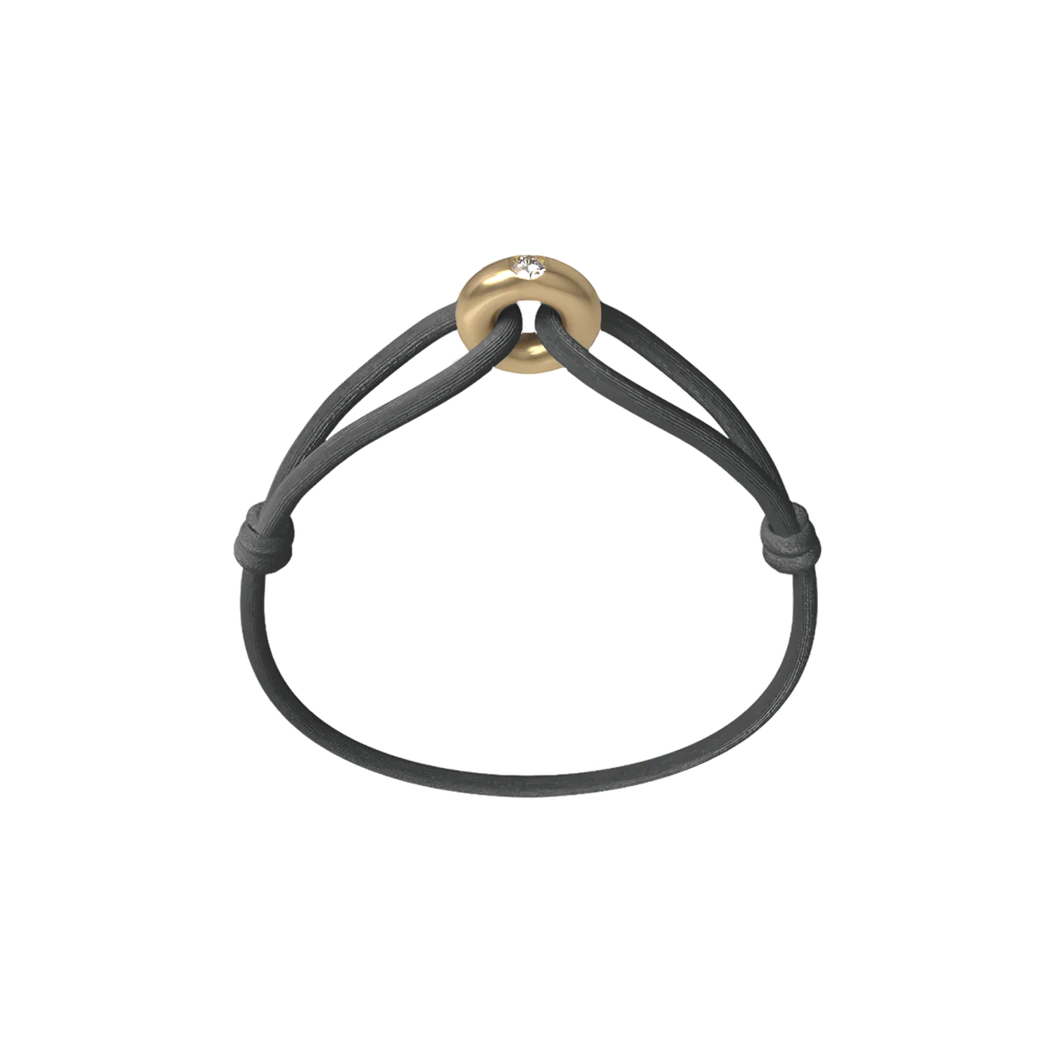 Golden Soho Diamond Cord Bracelet - Image 5